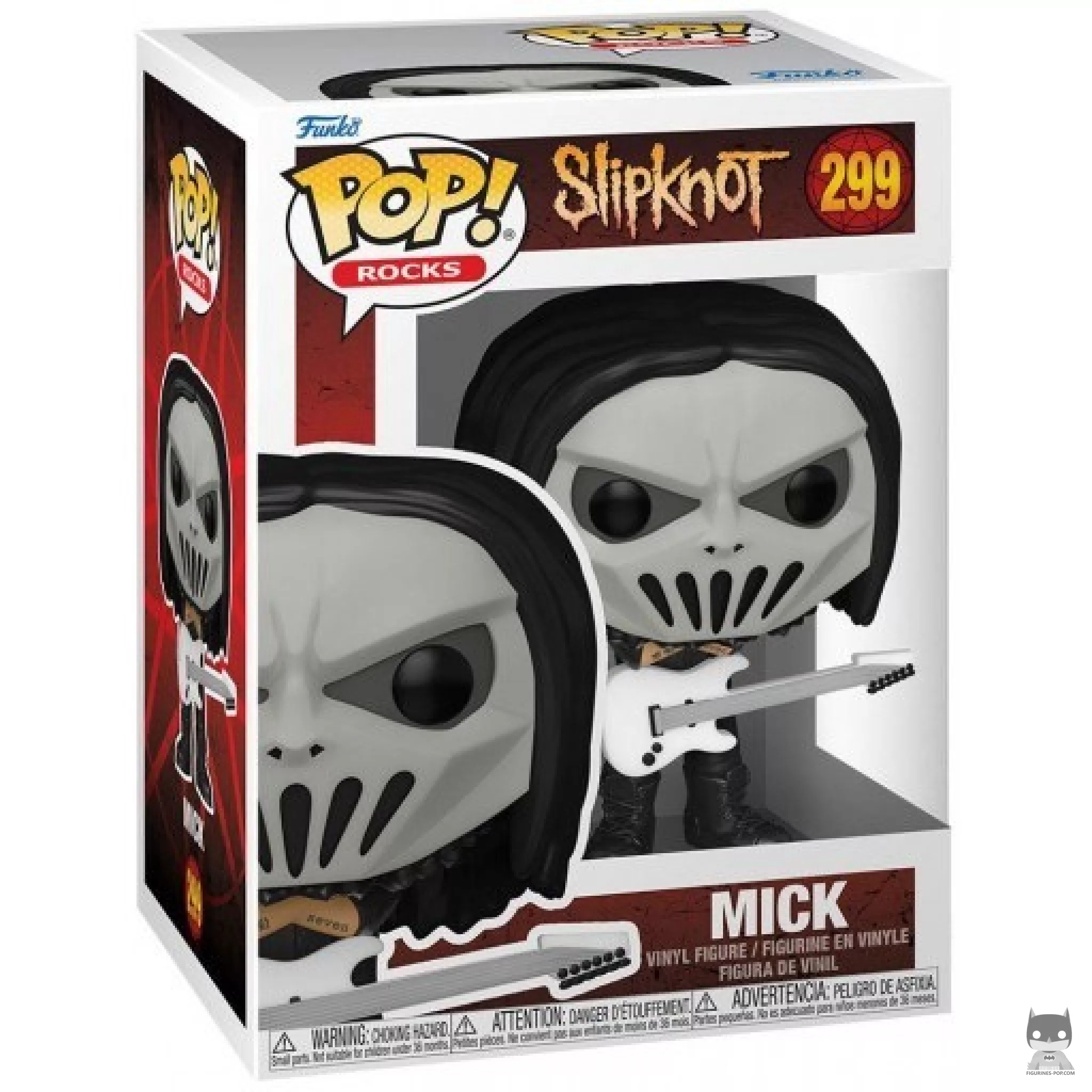Mick Funko Pop! figure in its box