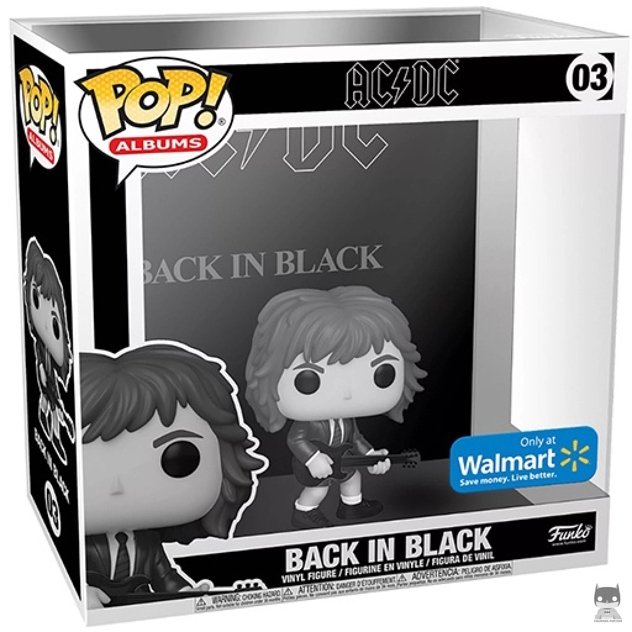 AC/DC : Back in Black Funko Pop! figure in its box