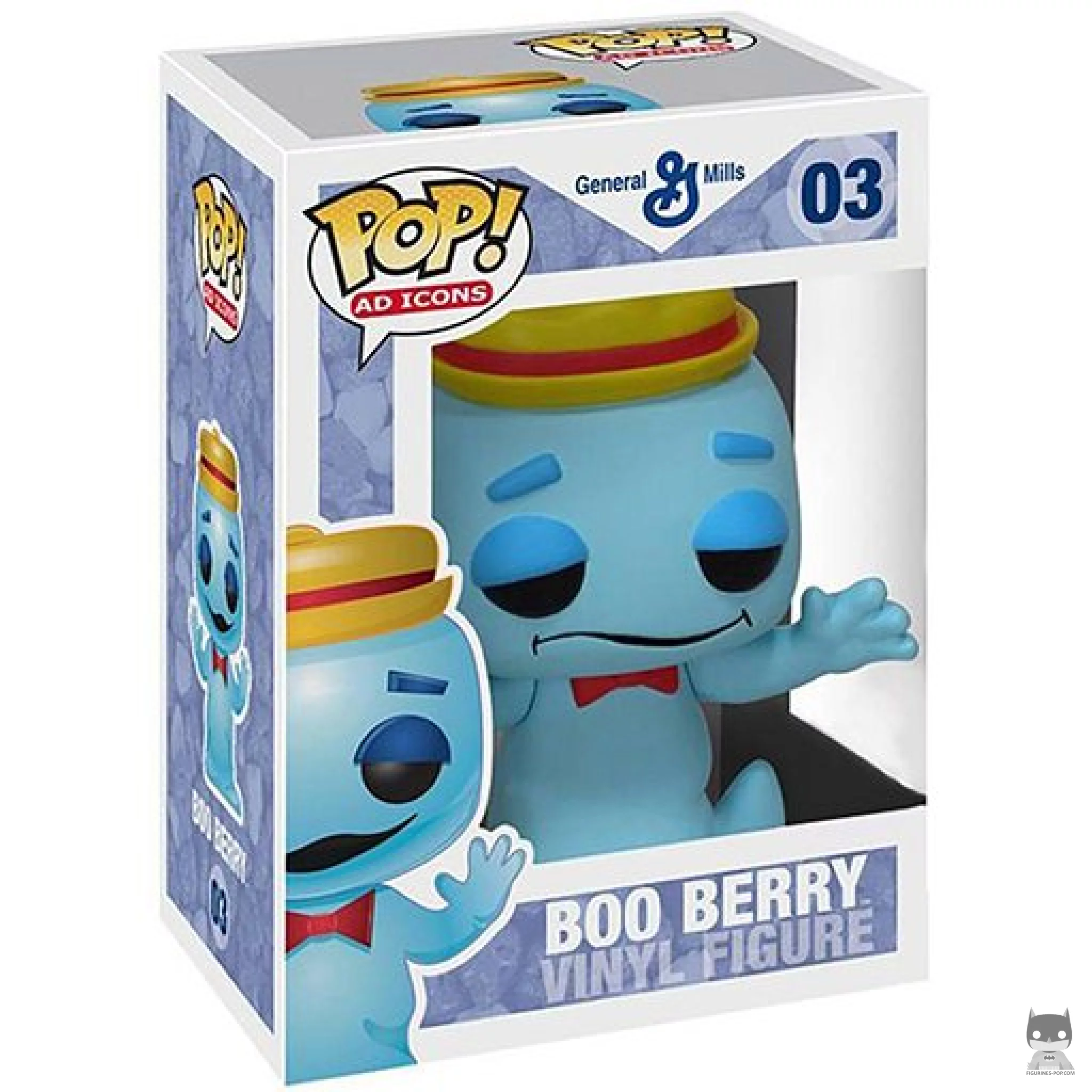 Boo Berry (Metallic) Funko Pop! figure in its box