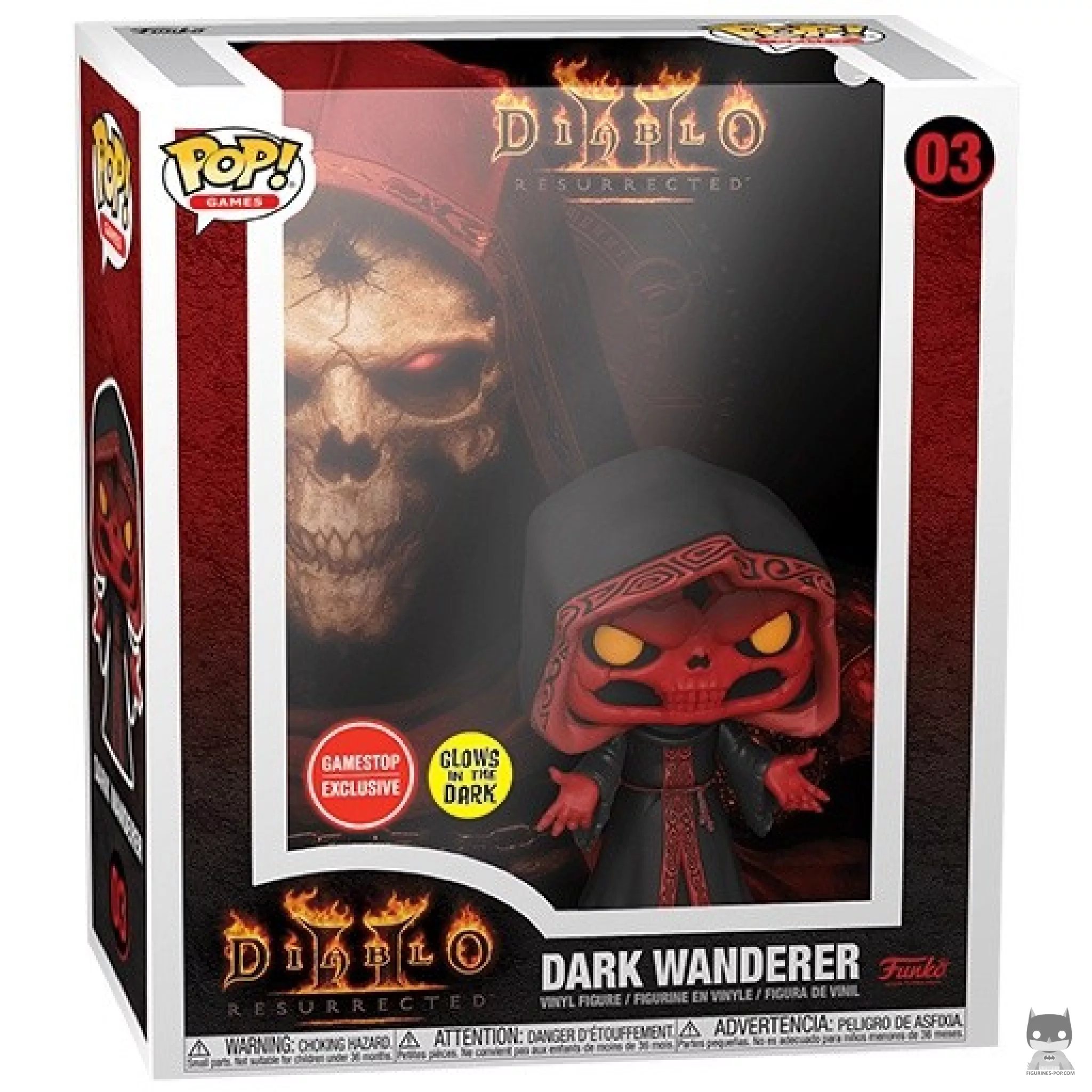 Dark Wanderer Funko Pop! figure in its box