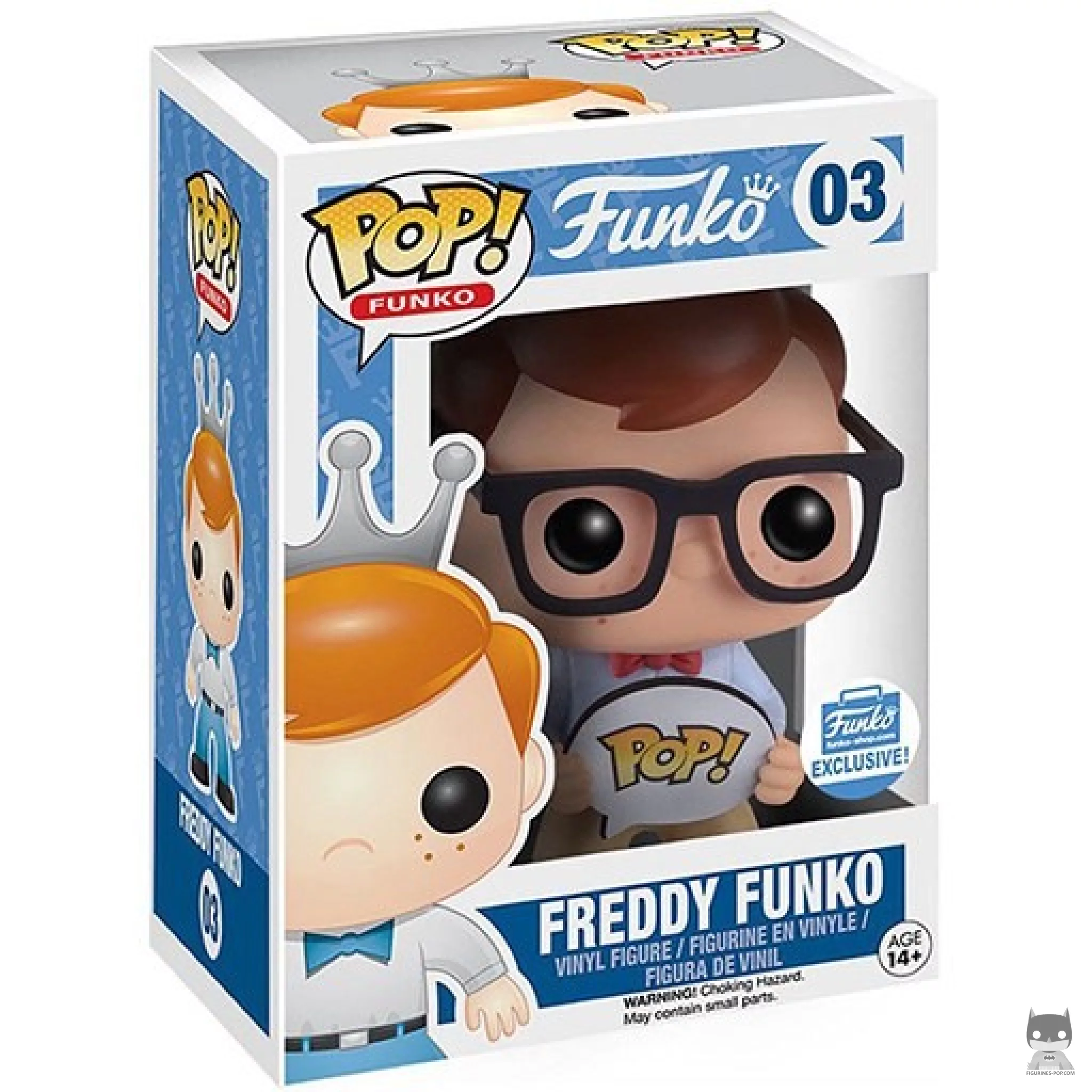 Freddy Funko Nerd Funko Pop! figure in its box