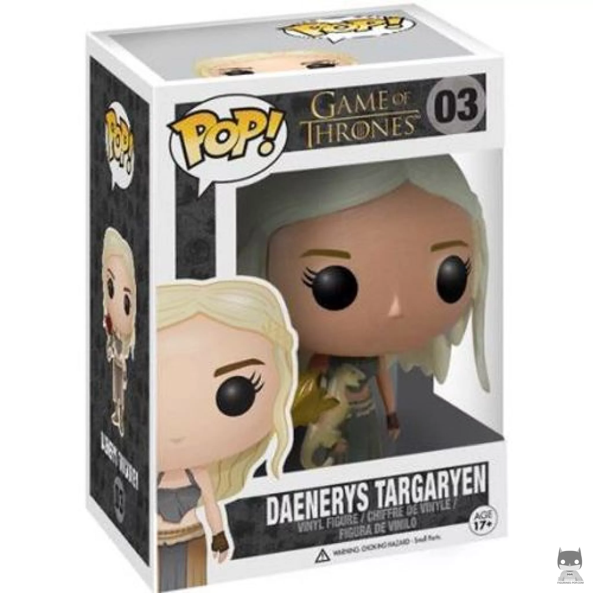 Daenerys (White Gold Dragon) Funko Pop! figure in its box