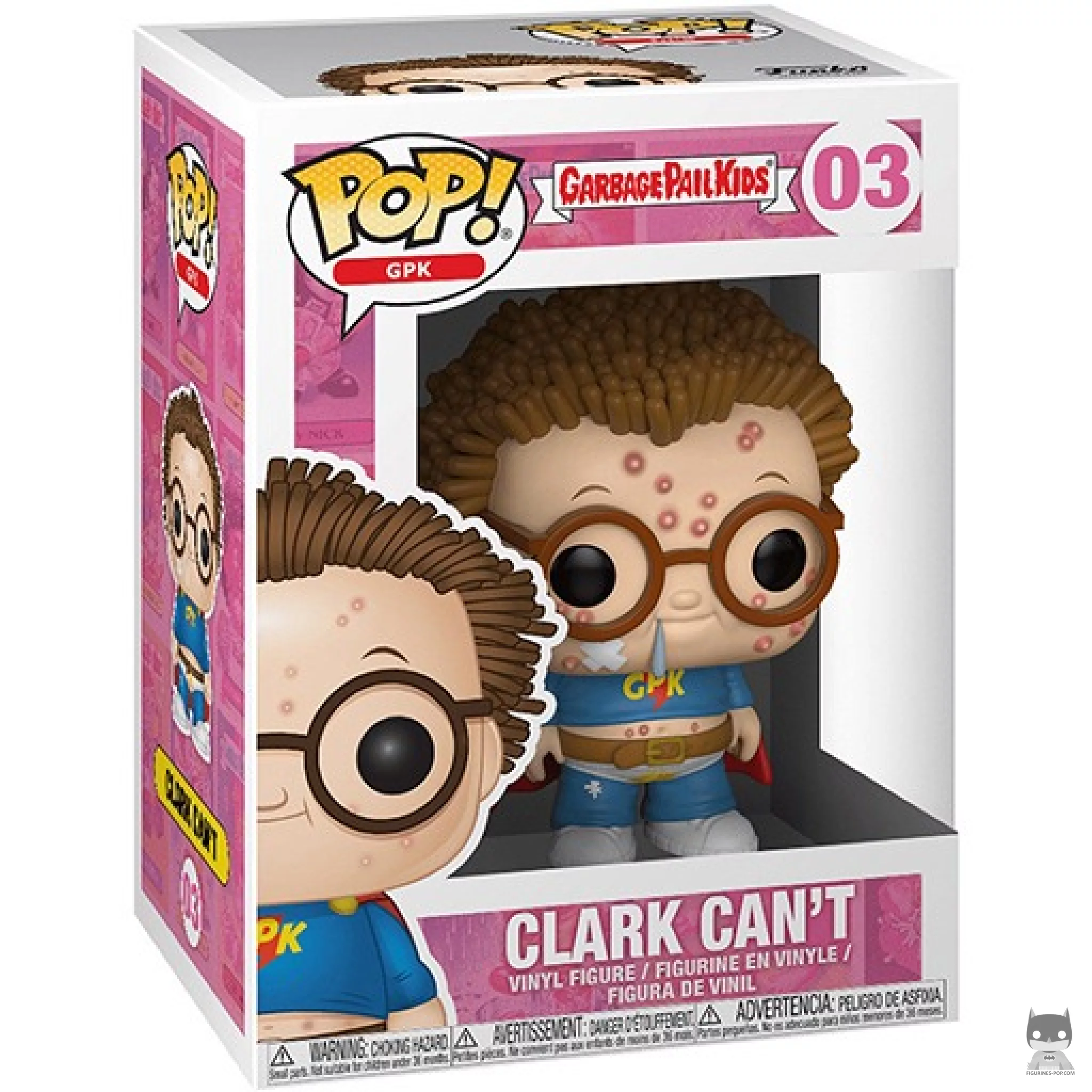 Clark Can't Funko Pop! figure in its box