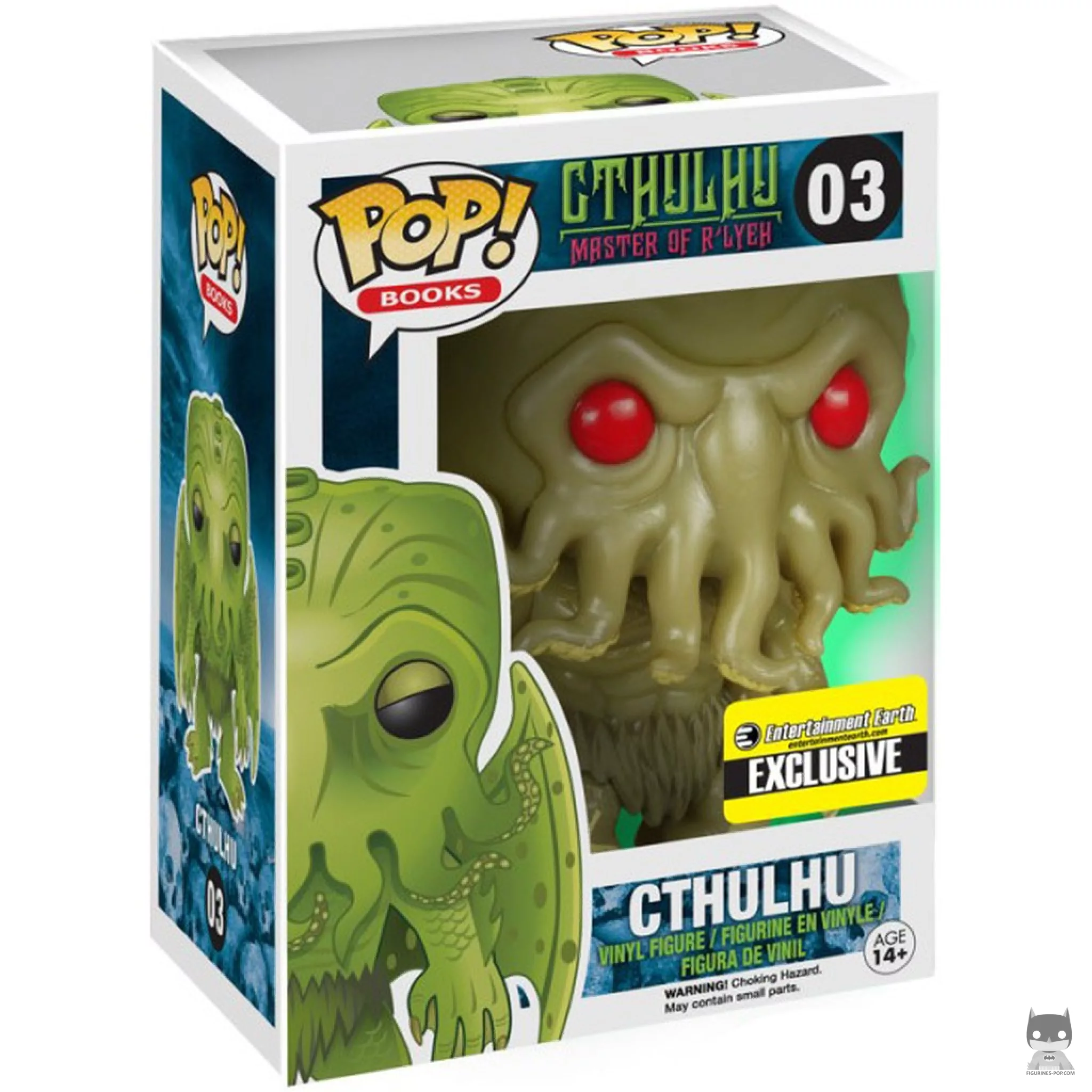 Cthulhu Funko Pop! figure in its box