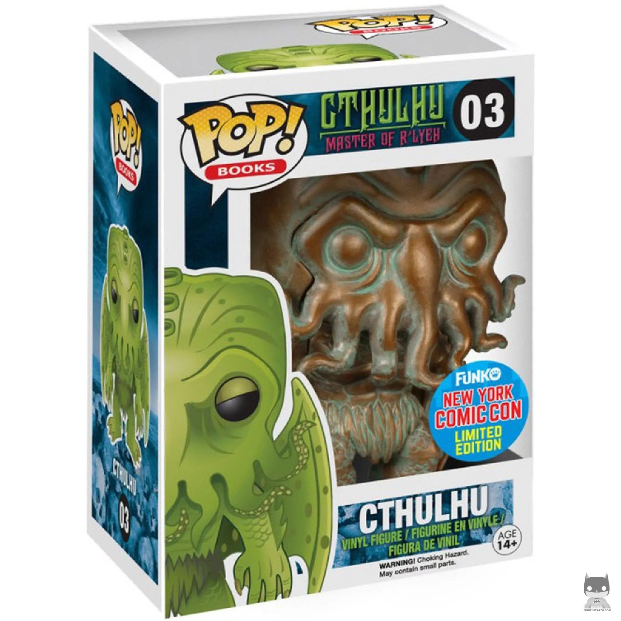 Cthulhu Funko Pop! figure in its box