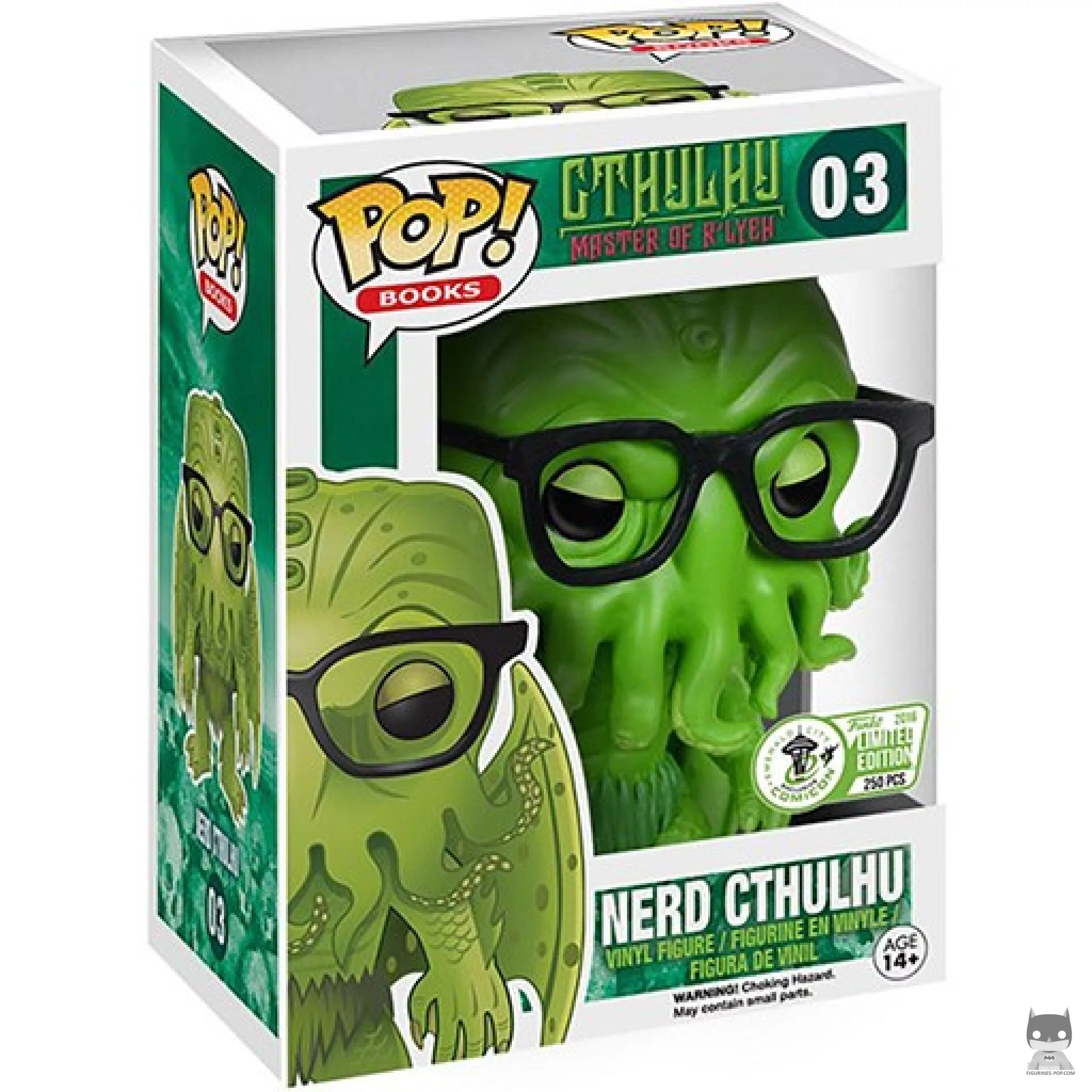 Cthulhu (Nerd) Funko Pop! figure in its box