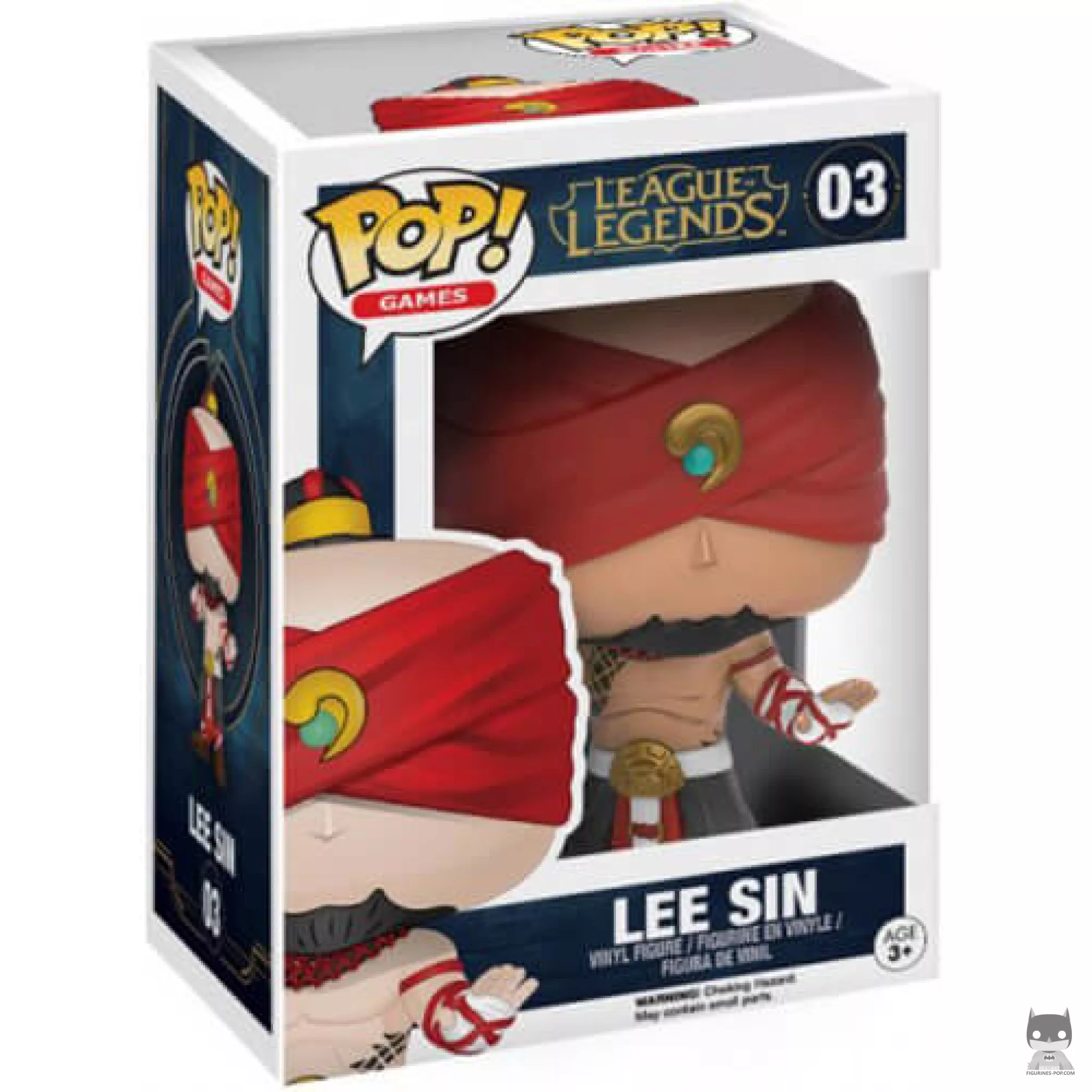Lee Sin Funko Pop! figure in its box