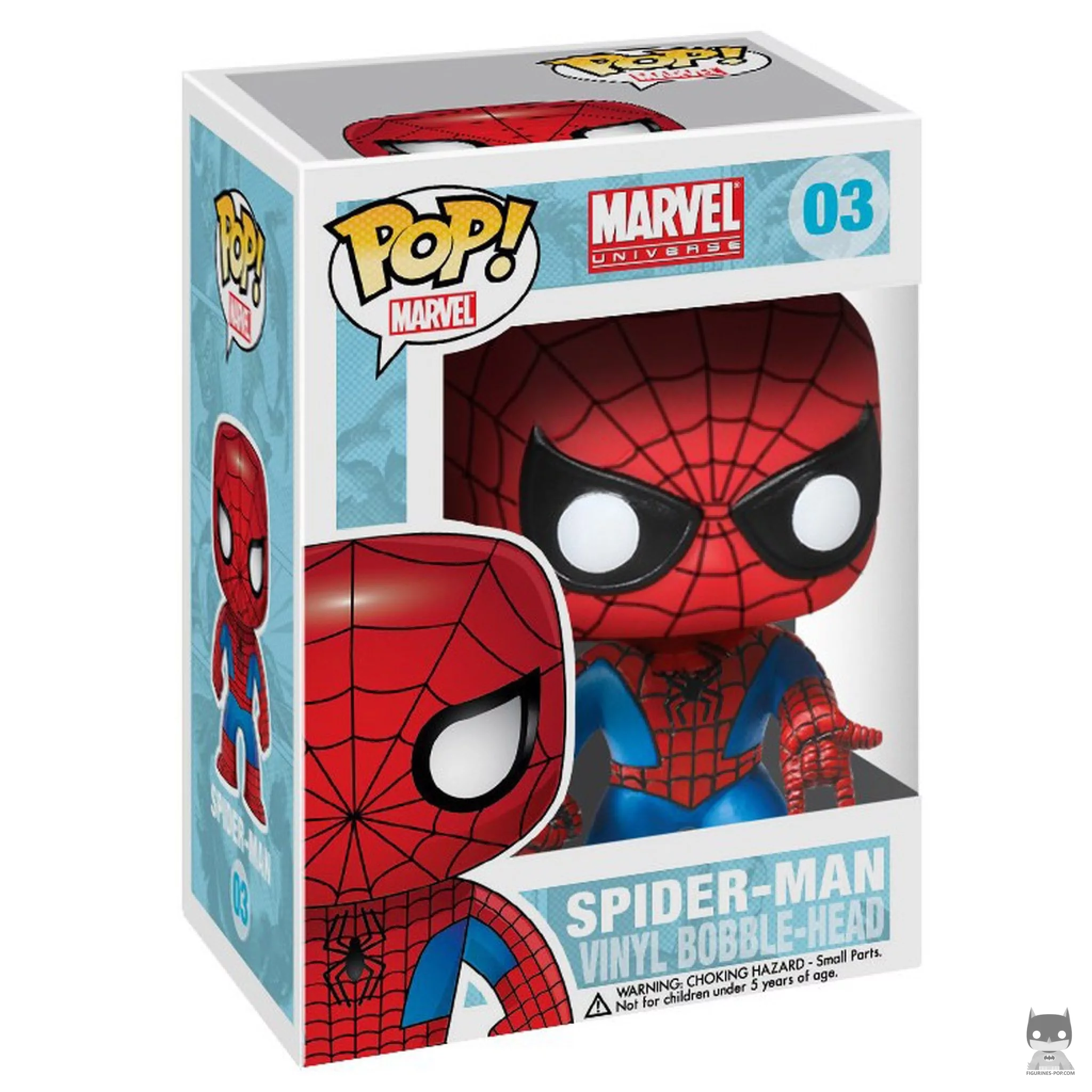 Spider-Man Funko Pop! figure in its box