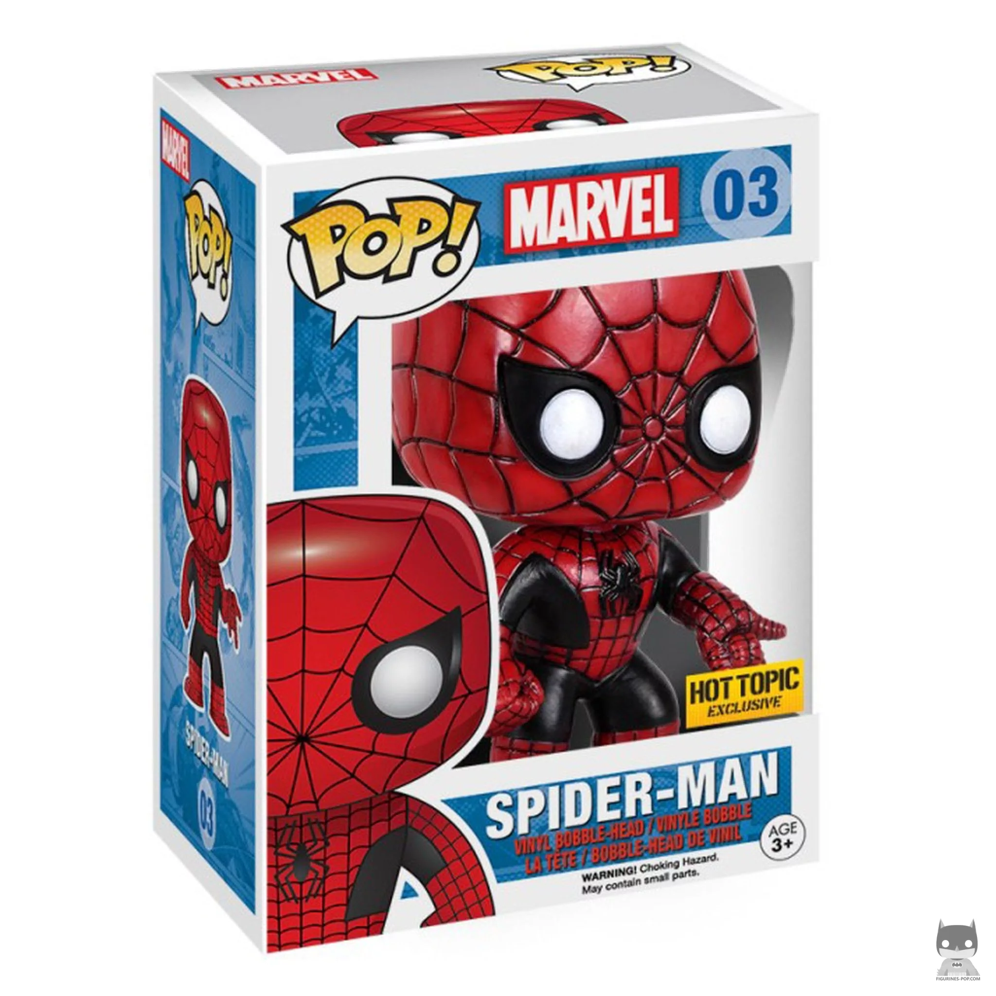 Spider-Man Funko Pop! figure in its box