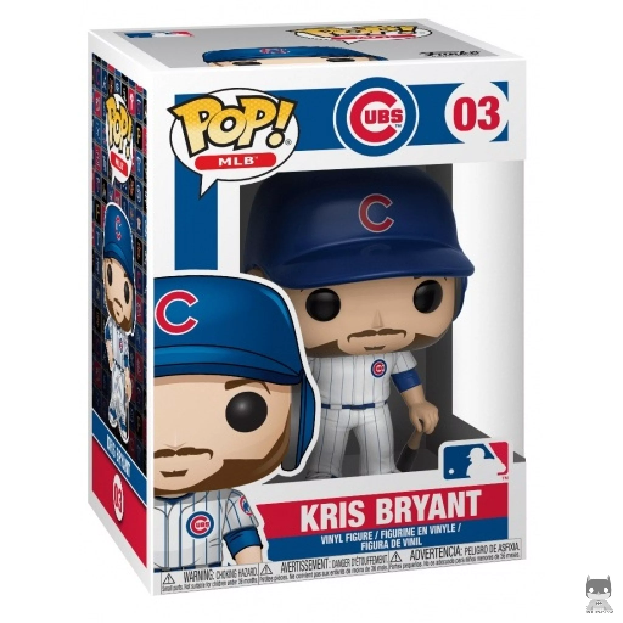 Kris Bryant Funko Pop! figure in its box