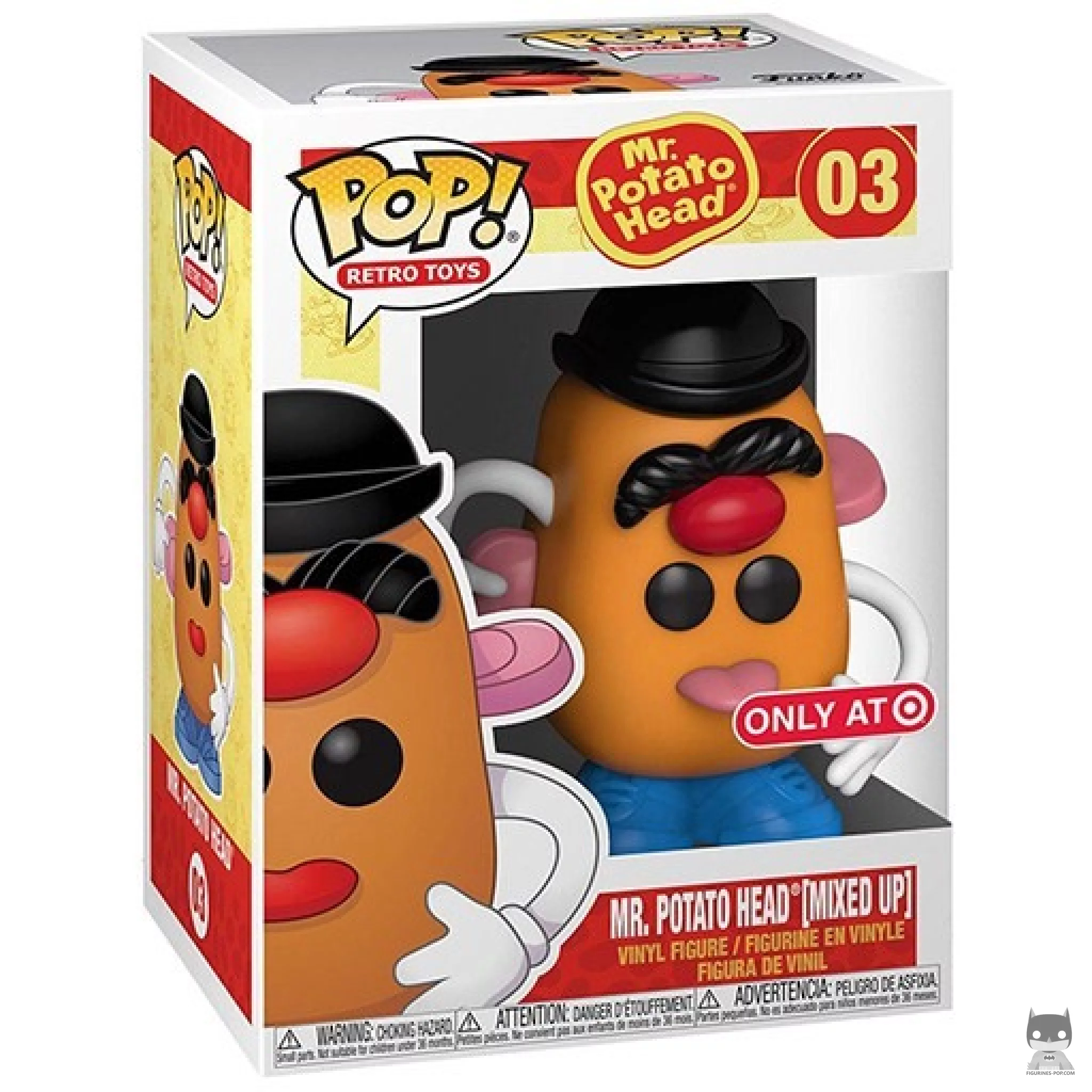 Mr. Potato Head (Mixed Face) Funko Pop! figure in its box