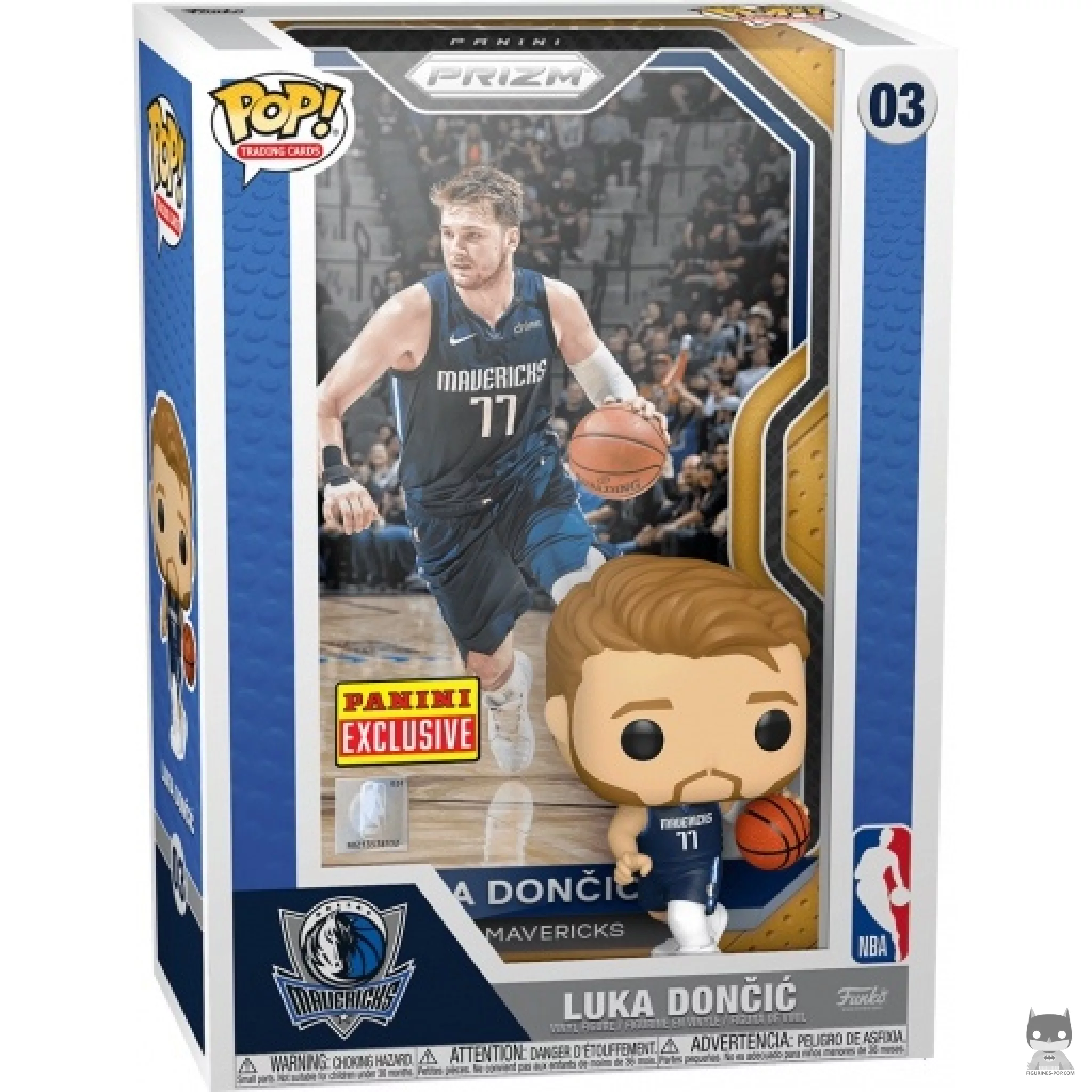 Luka Doncic (Gold) Funko Pop! figure in its box