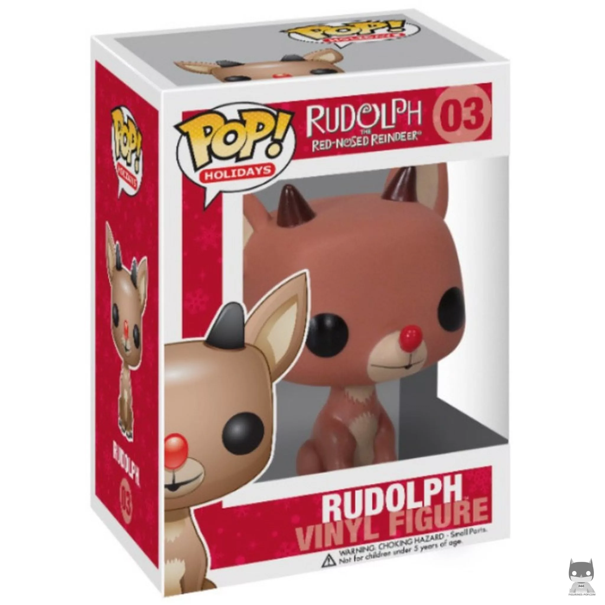 Rudolph Funko Pop! figure in its box