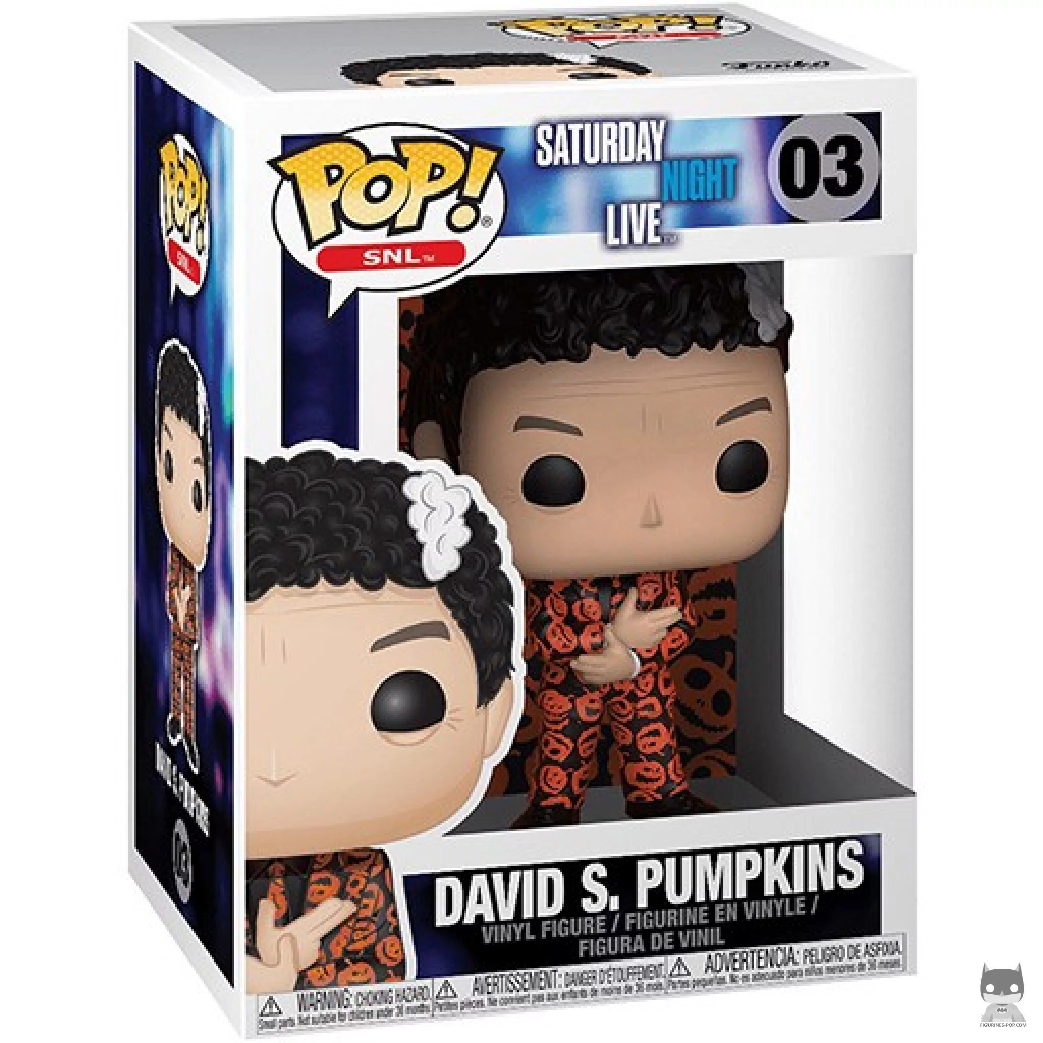 David S. Pumpkins Funko Pop! figure in its box