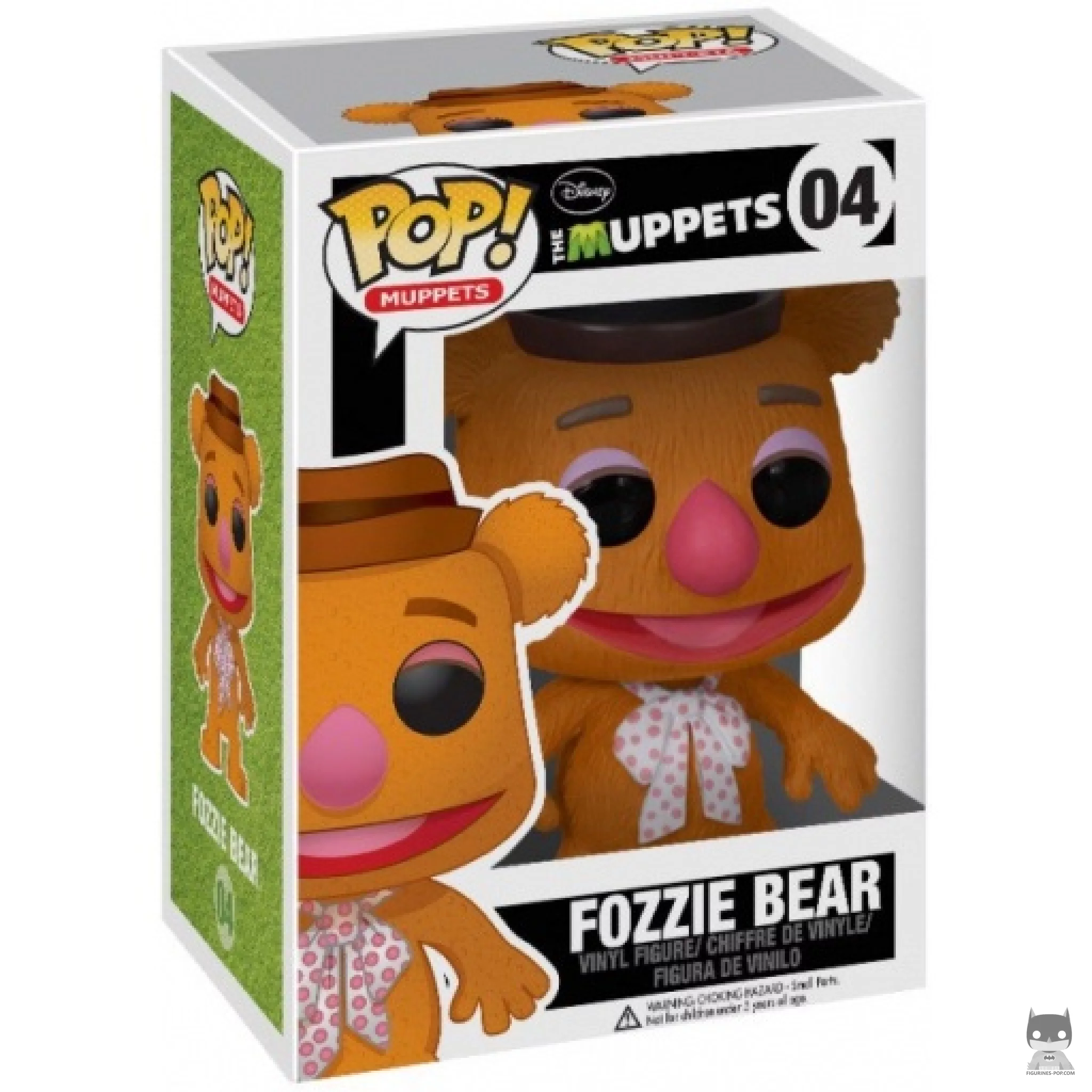 Fozzie Bear Funko Pop! figure in its box