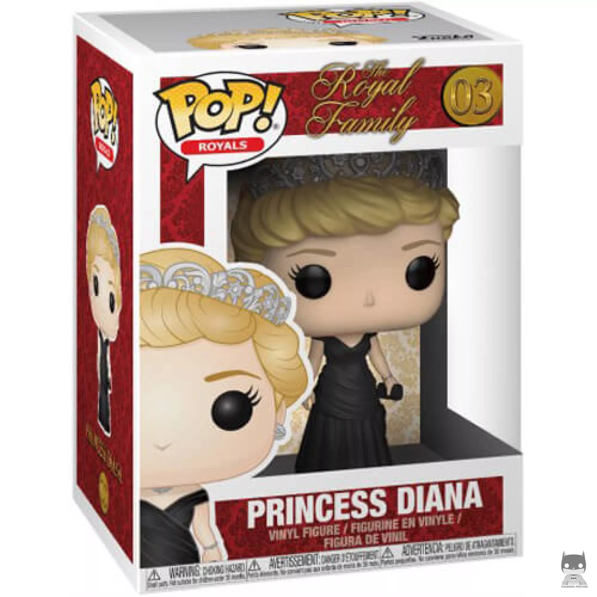 Princess Diana Funko Pop! figure in its box