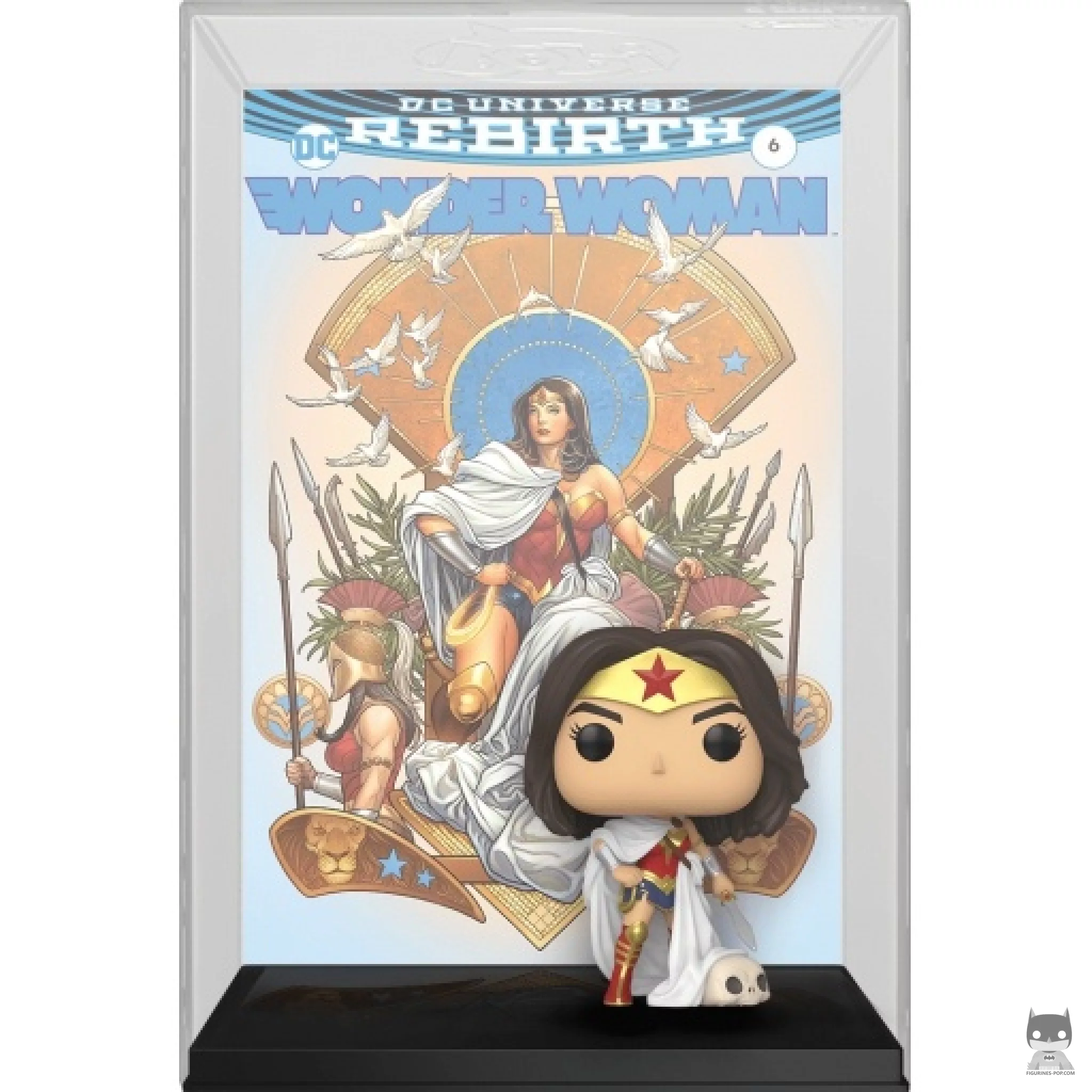 Wonder Woman Rebirth on Throne Funko Pop! figure (Wonder Woman 80th anniversary)