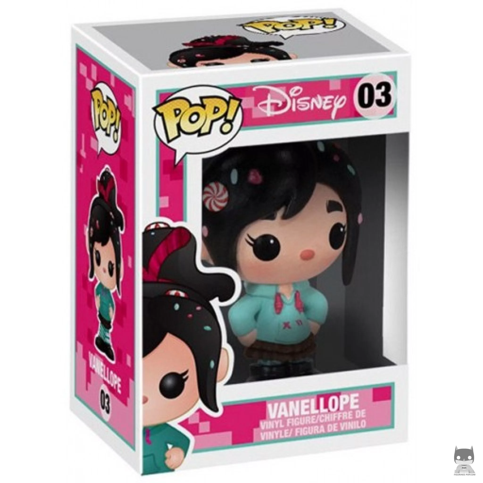 Vanellope Von Schweetz Funko Pop! figure in its box