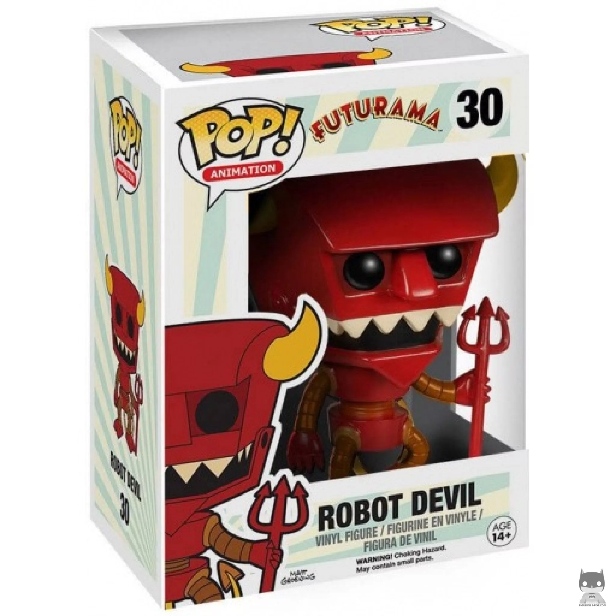 Robot Devil Funko Pop! figure in its box