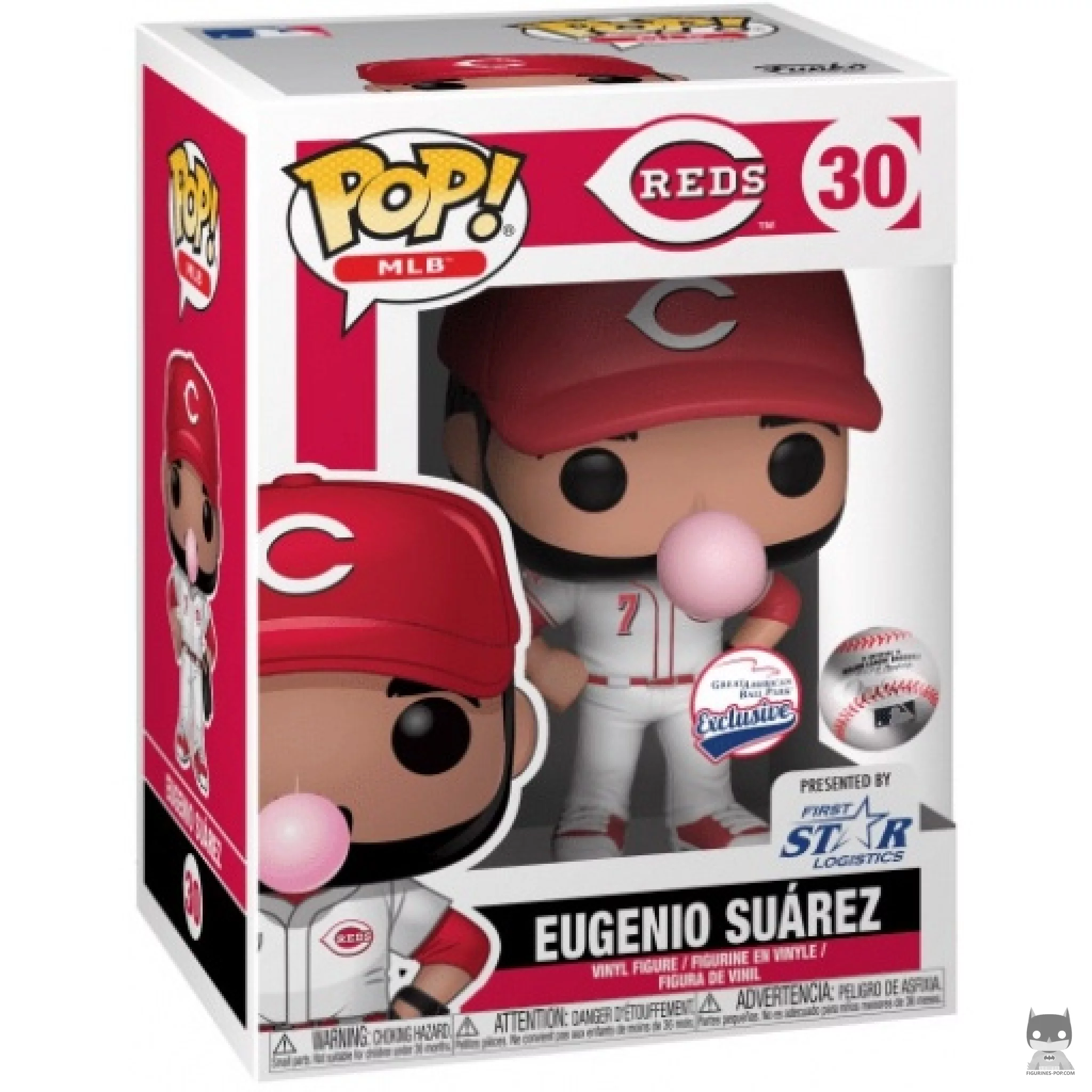 Eugenio Suarez Funko Pop! figure in its box