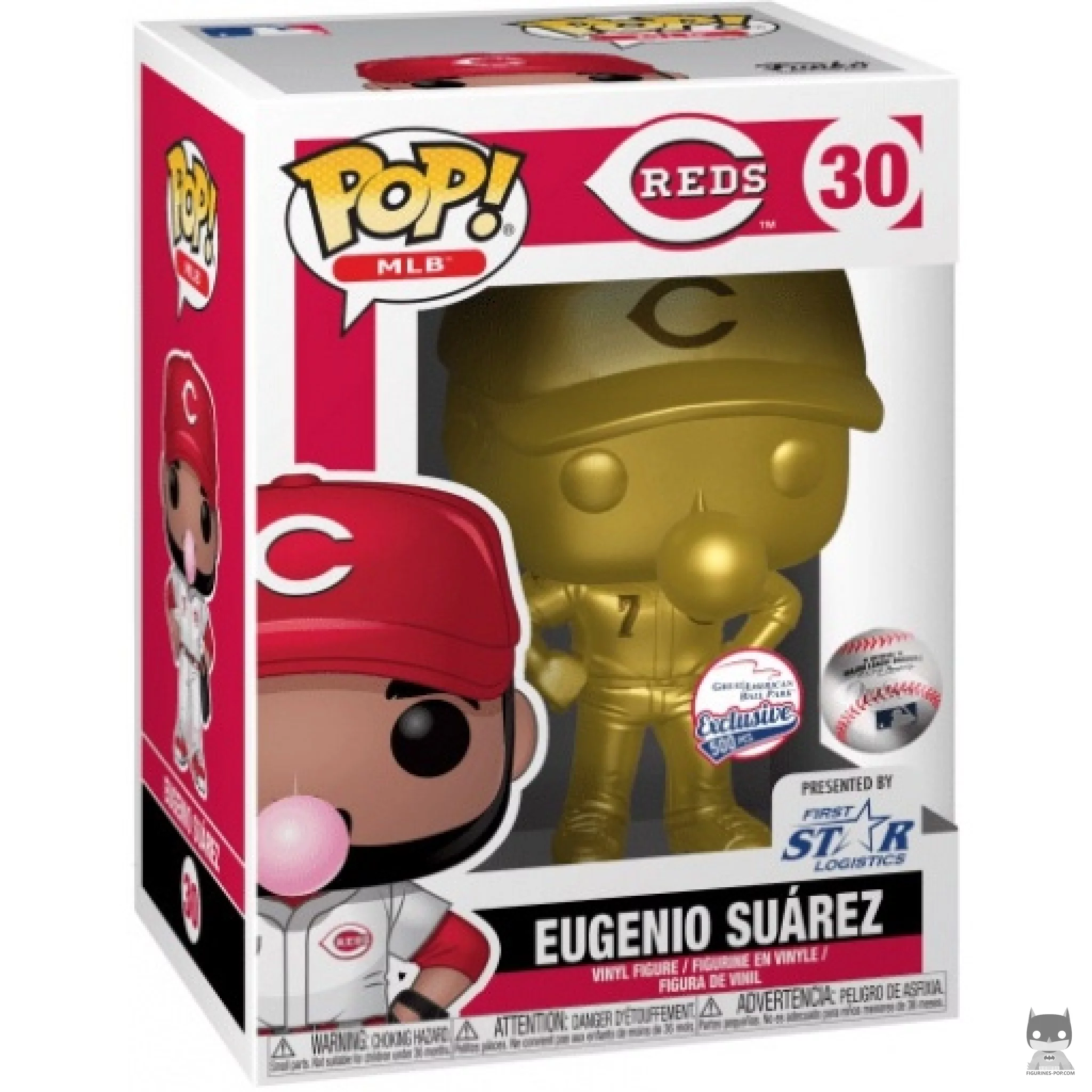 Eugenio Suarez (Gold) Funko Pop! figure in its box
