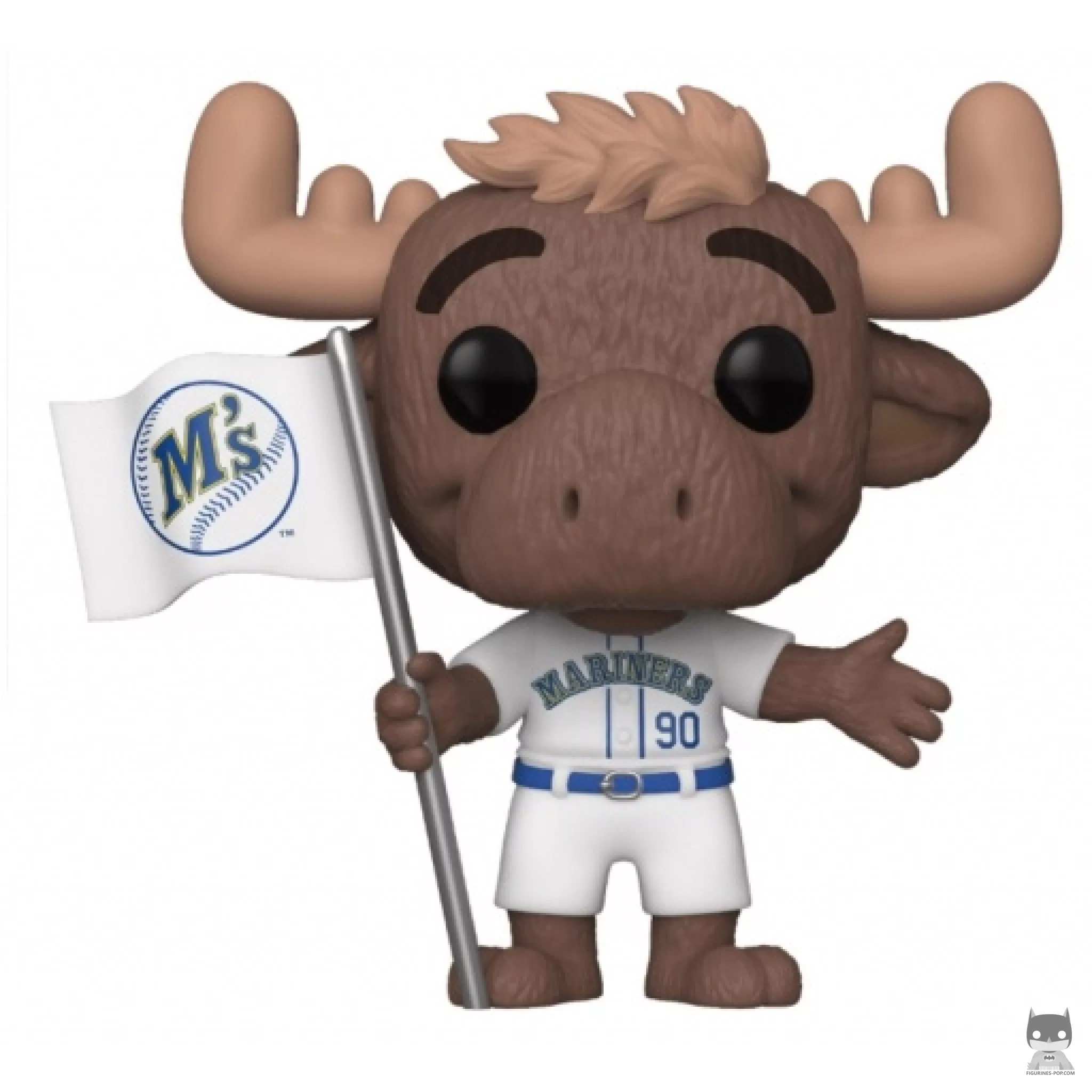 Mariner Moose with White Jersey Funko Pop! figure (MLB)