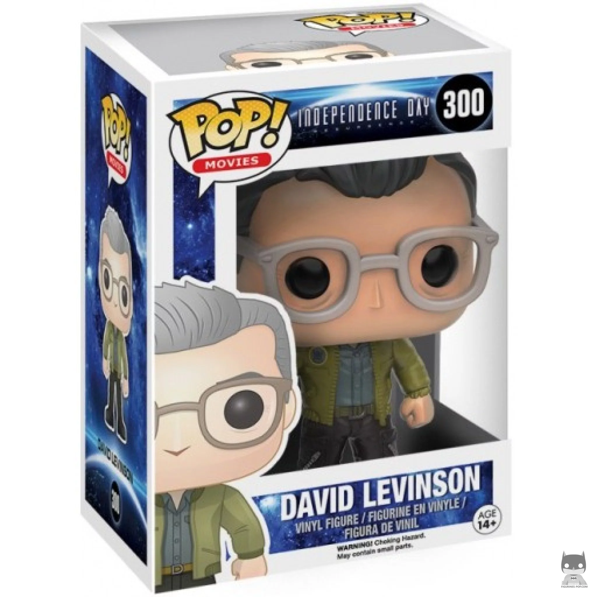 David Levinson Funko Pop! figure in its box