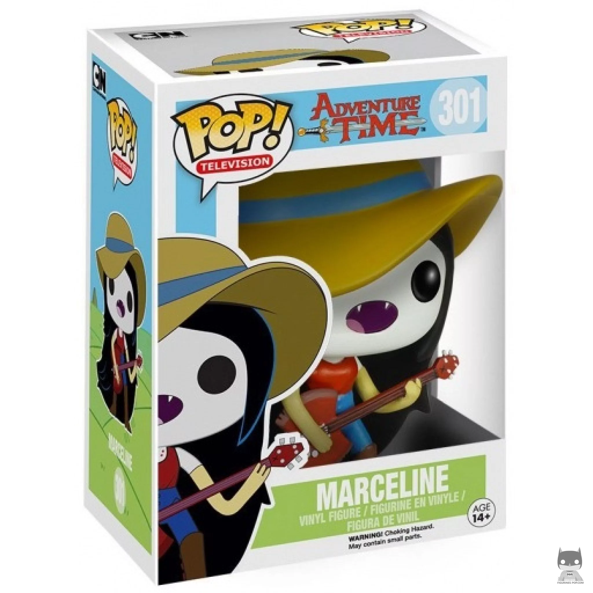 Marceline the Vampire Queen with guitar Funko Pop! figure in its box