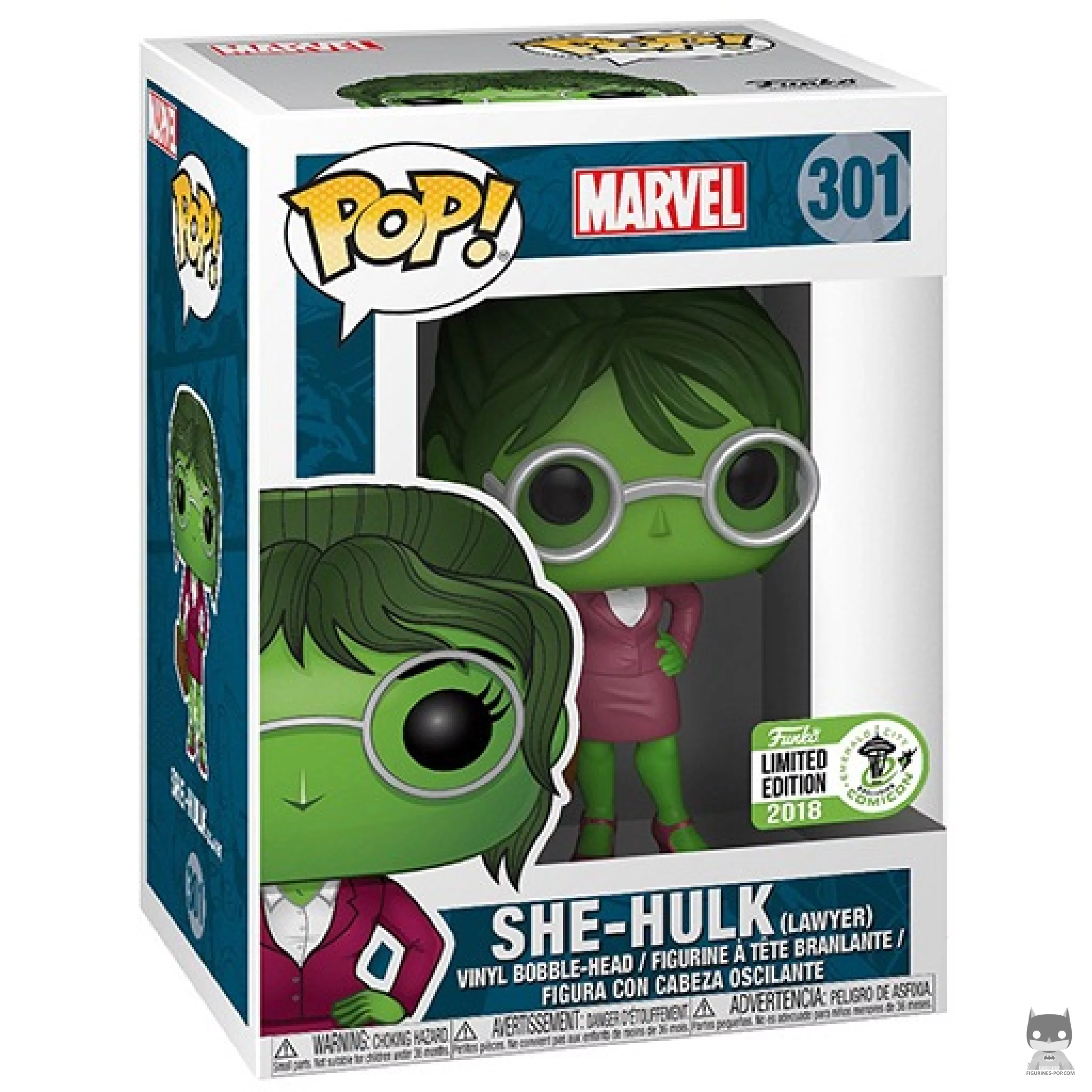 She-Hulk (Lawyer) Funko Pop! figure in its box