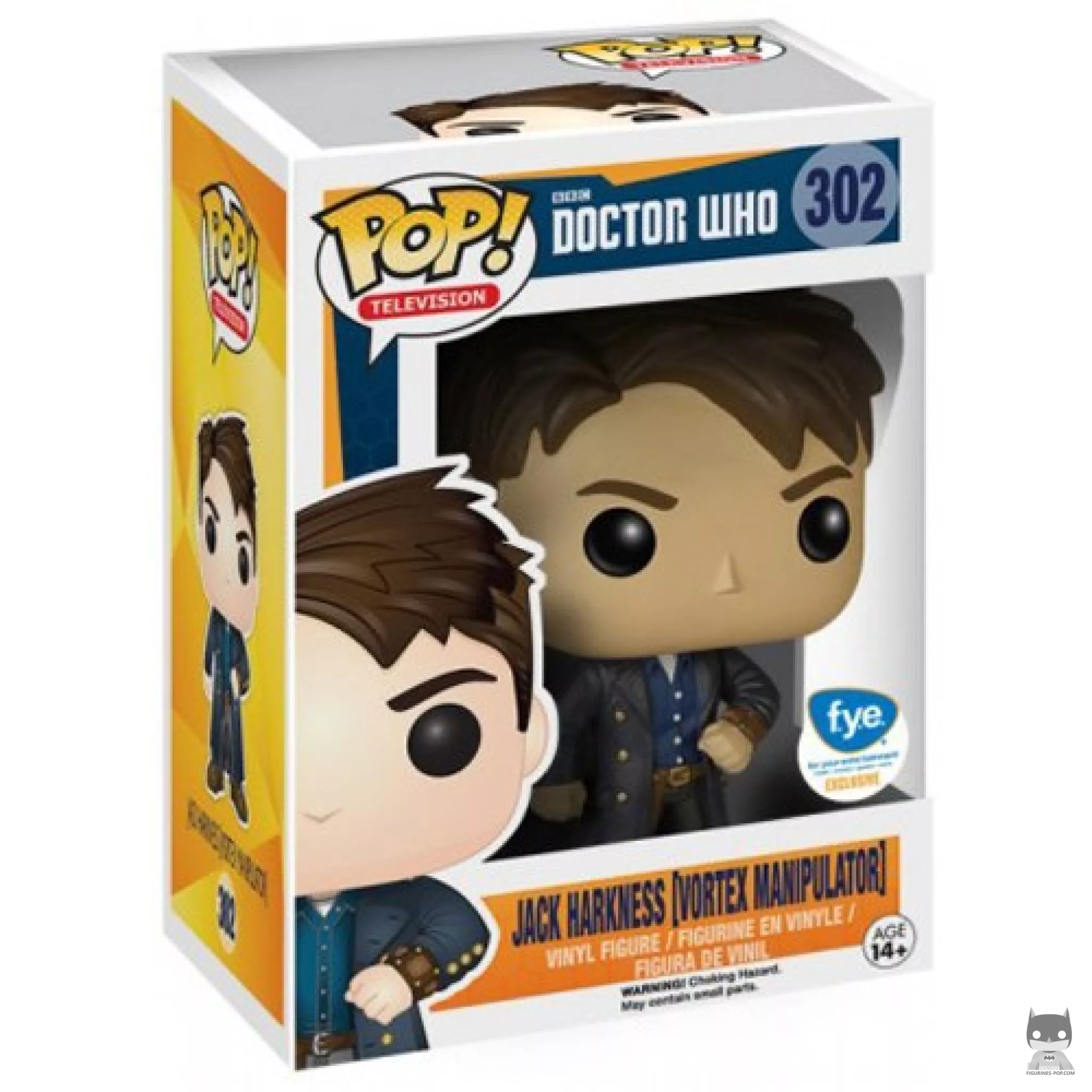 Jack Harkness (with Manipulator) Funko Pop! figure in its box