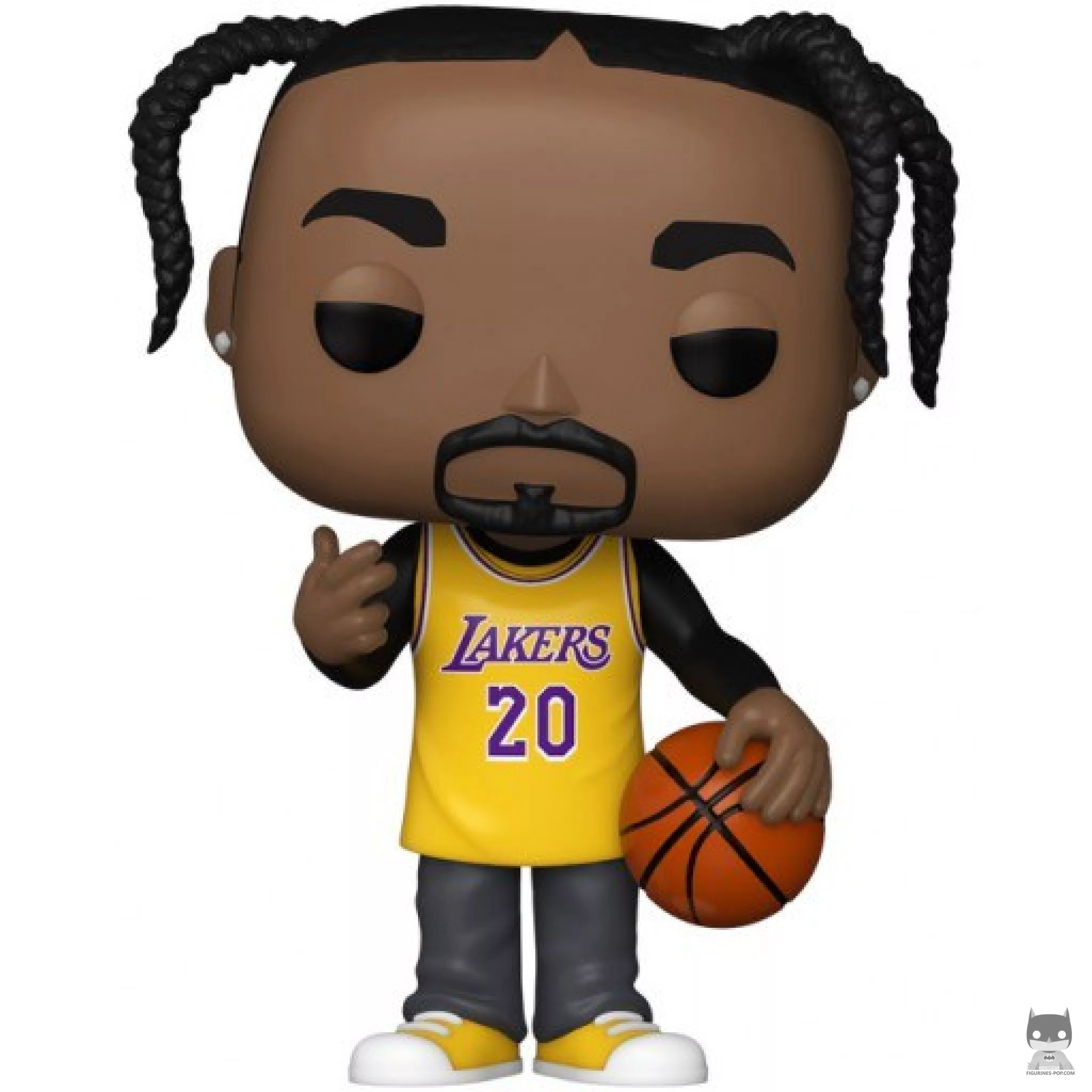 Snoop Dogg in Lakers Jersey Yellow Funko Pop! figure (Snoop Dogg)
