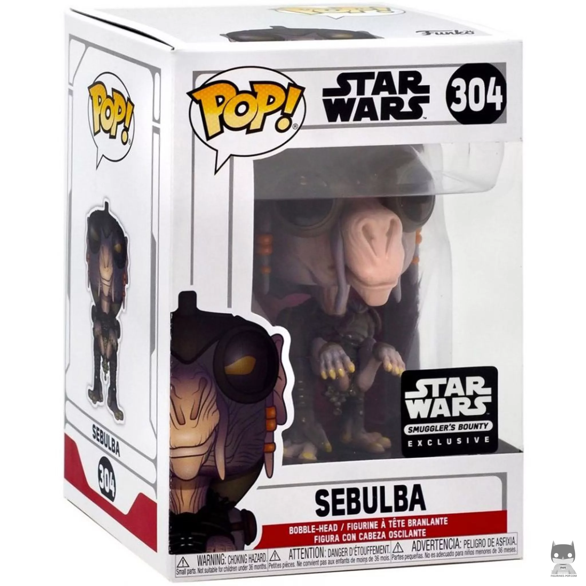 Sebulba Funko Pop! figure in its box