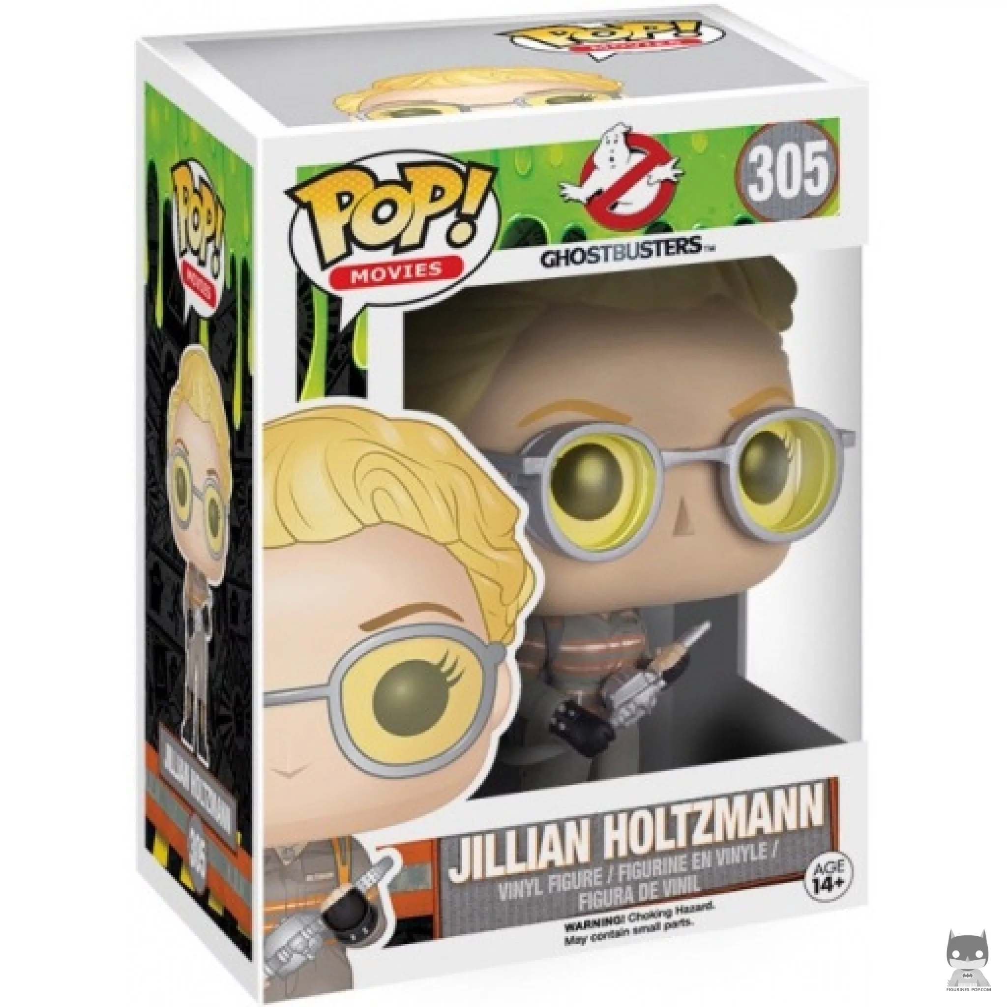 Dr. Jillian Holtzmann Funko Pop! figure in its box