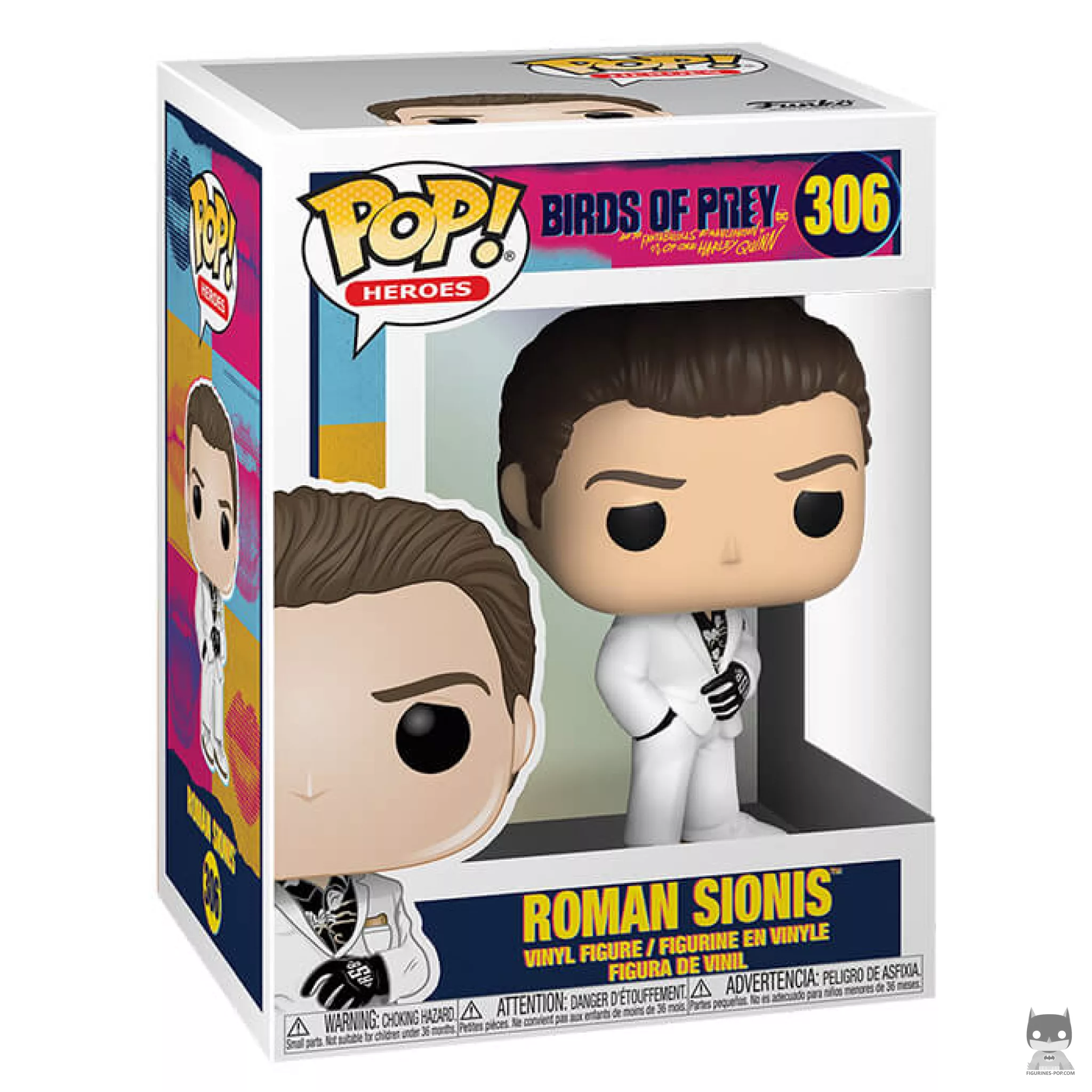 Roman Sionis Funko Pop! figure in its box