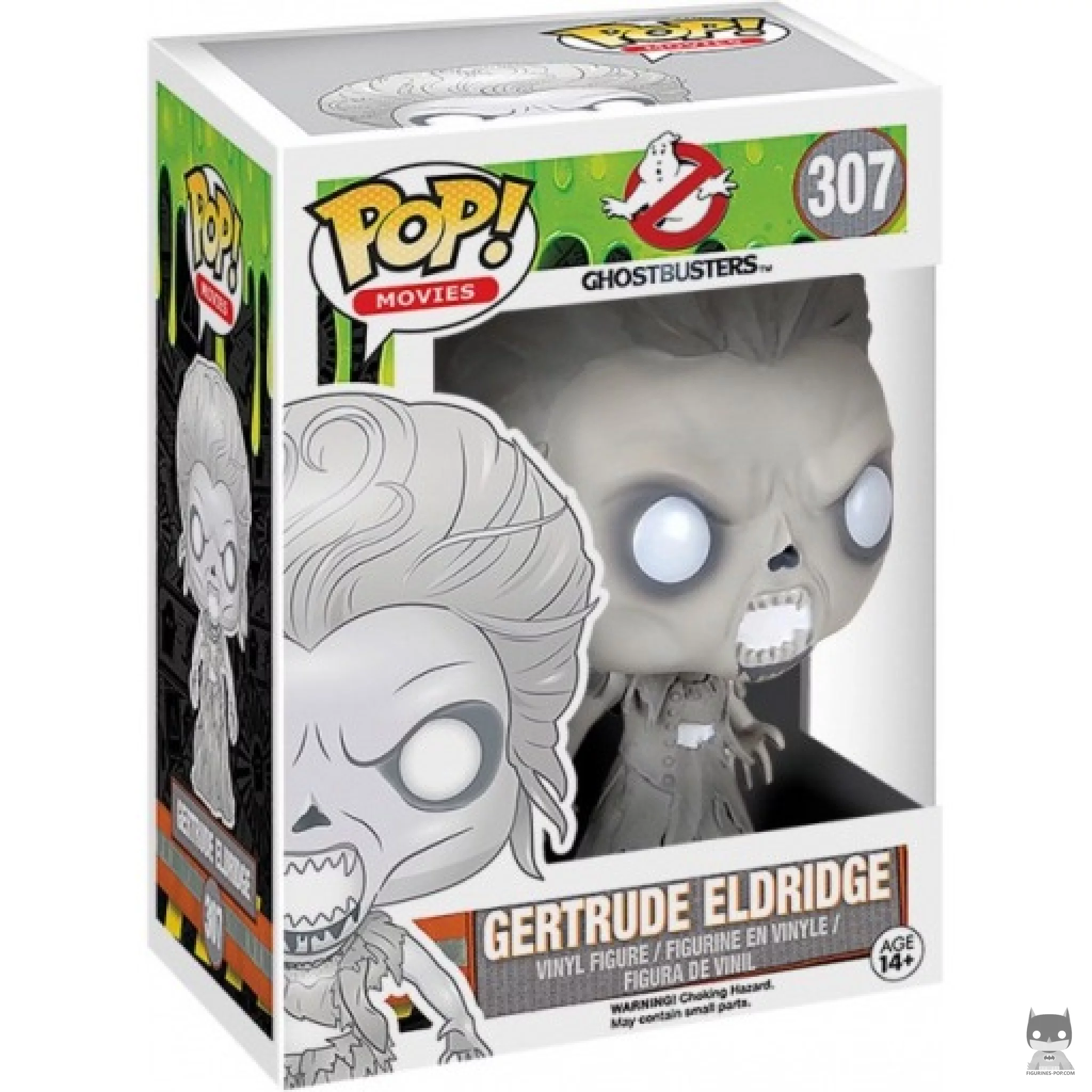 Gertrude Eldridge Funko Pop! figure in its box