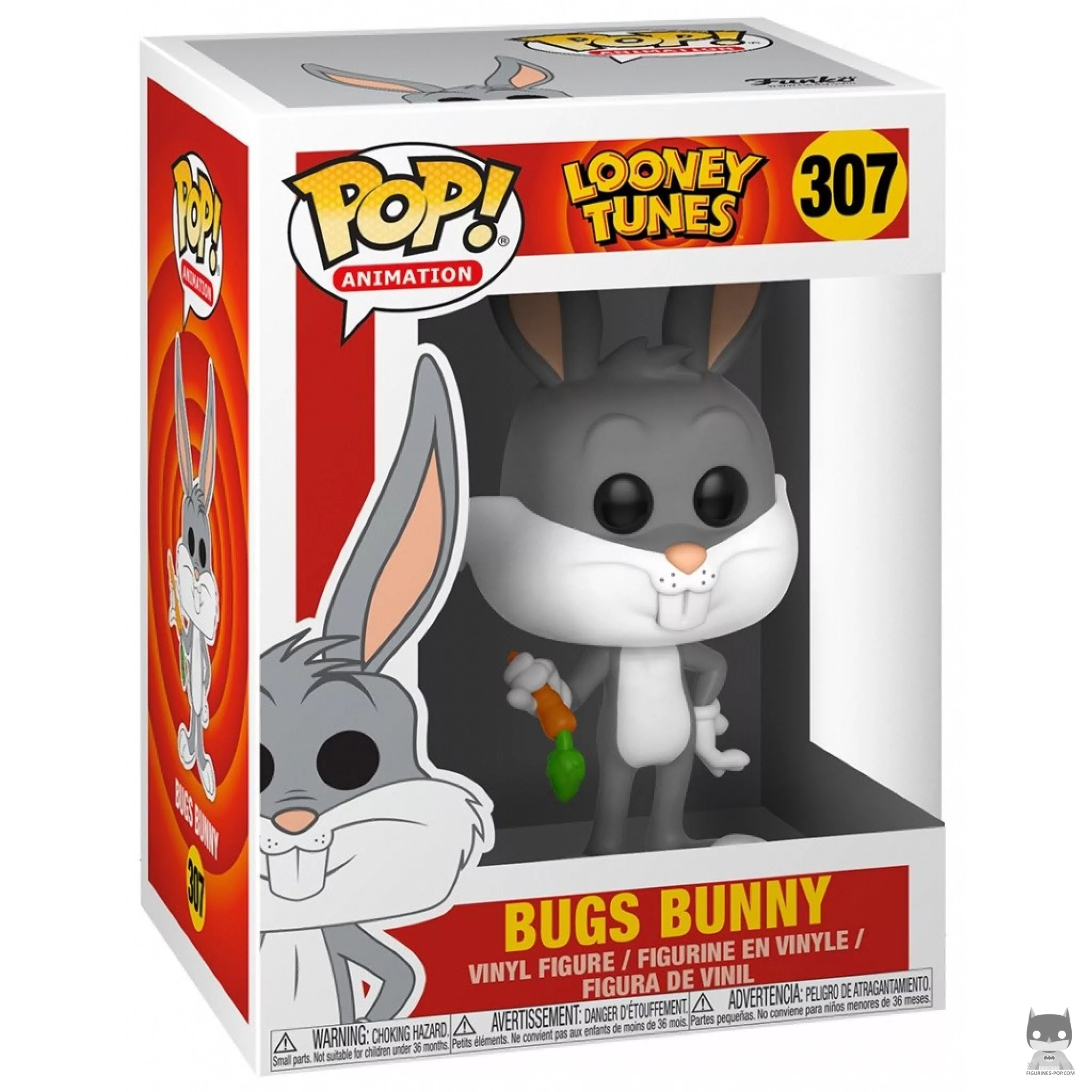 Bugs Bunny Funko Pop! figure in its box