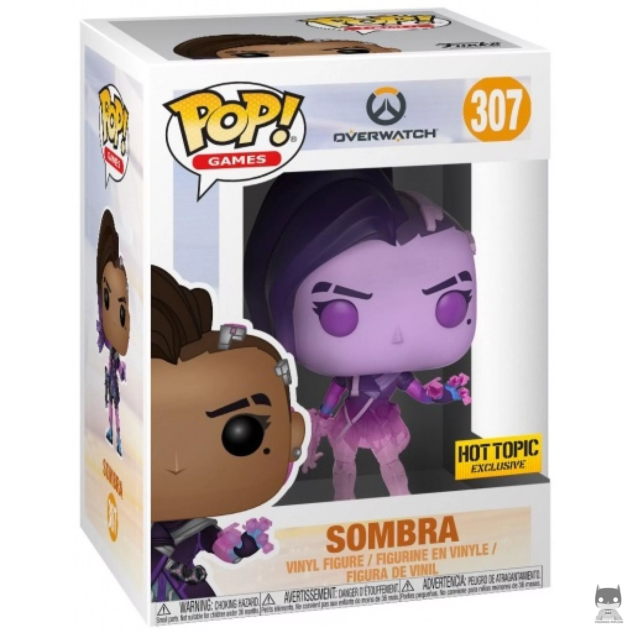 Sombra (Translucent) Funko Pop! figure in its box