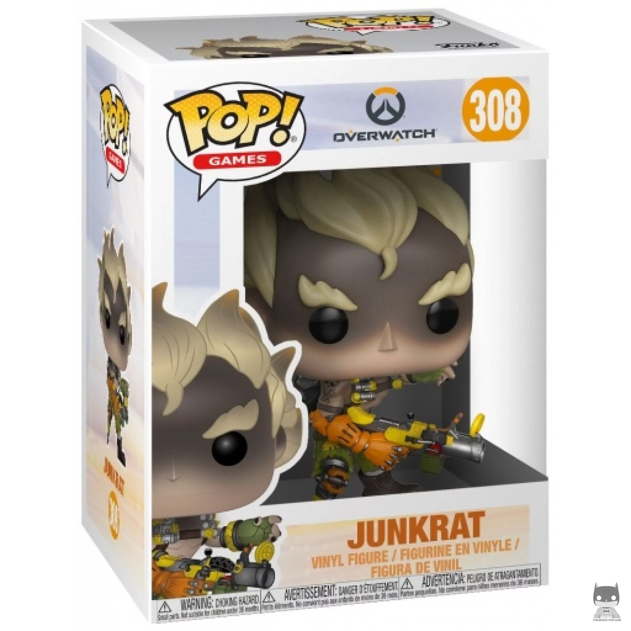 Junkrat Funko Pop! figure in its box