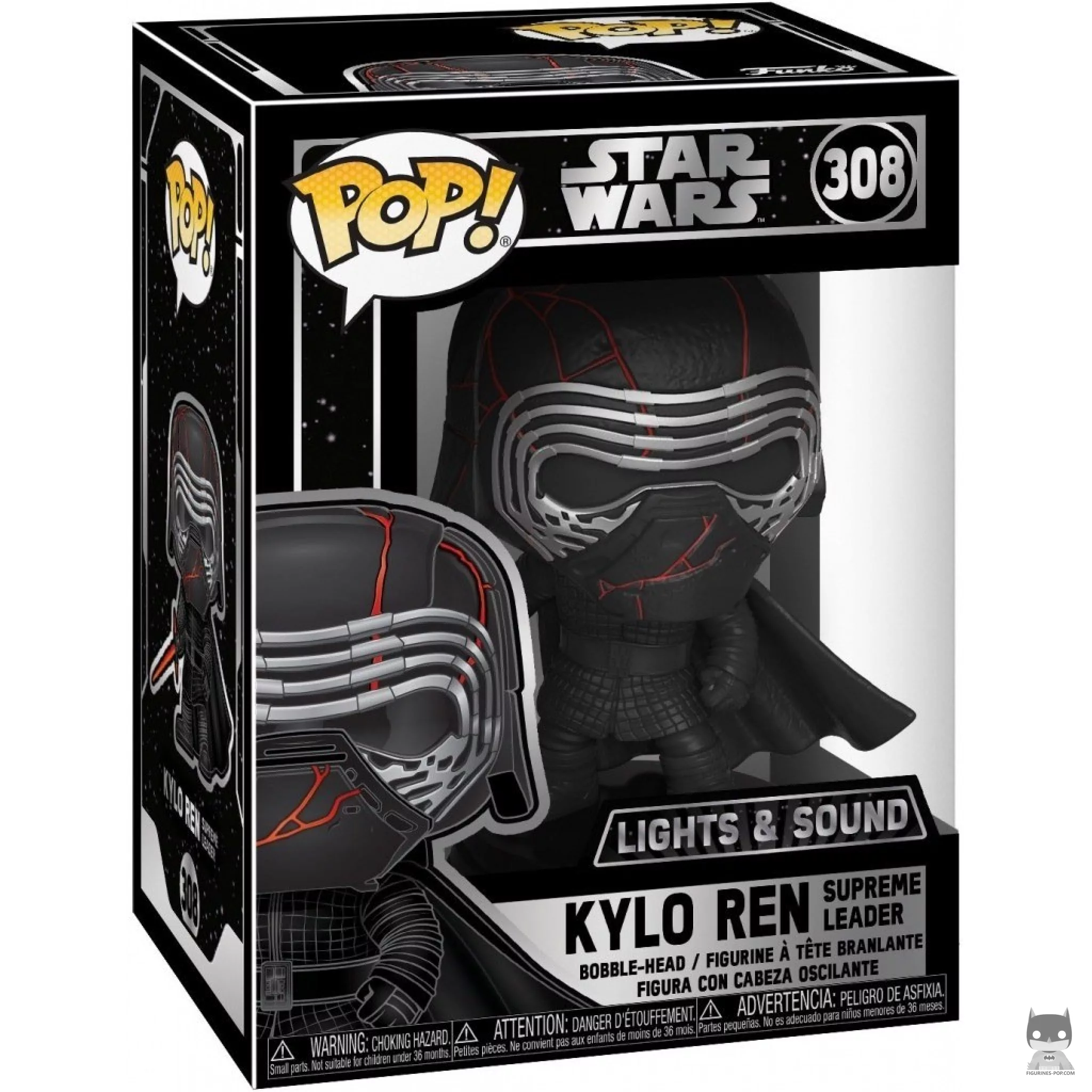 Kylo Ren Supreme Leader Funko Pop! figure in its box