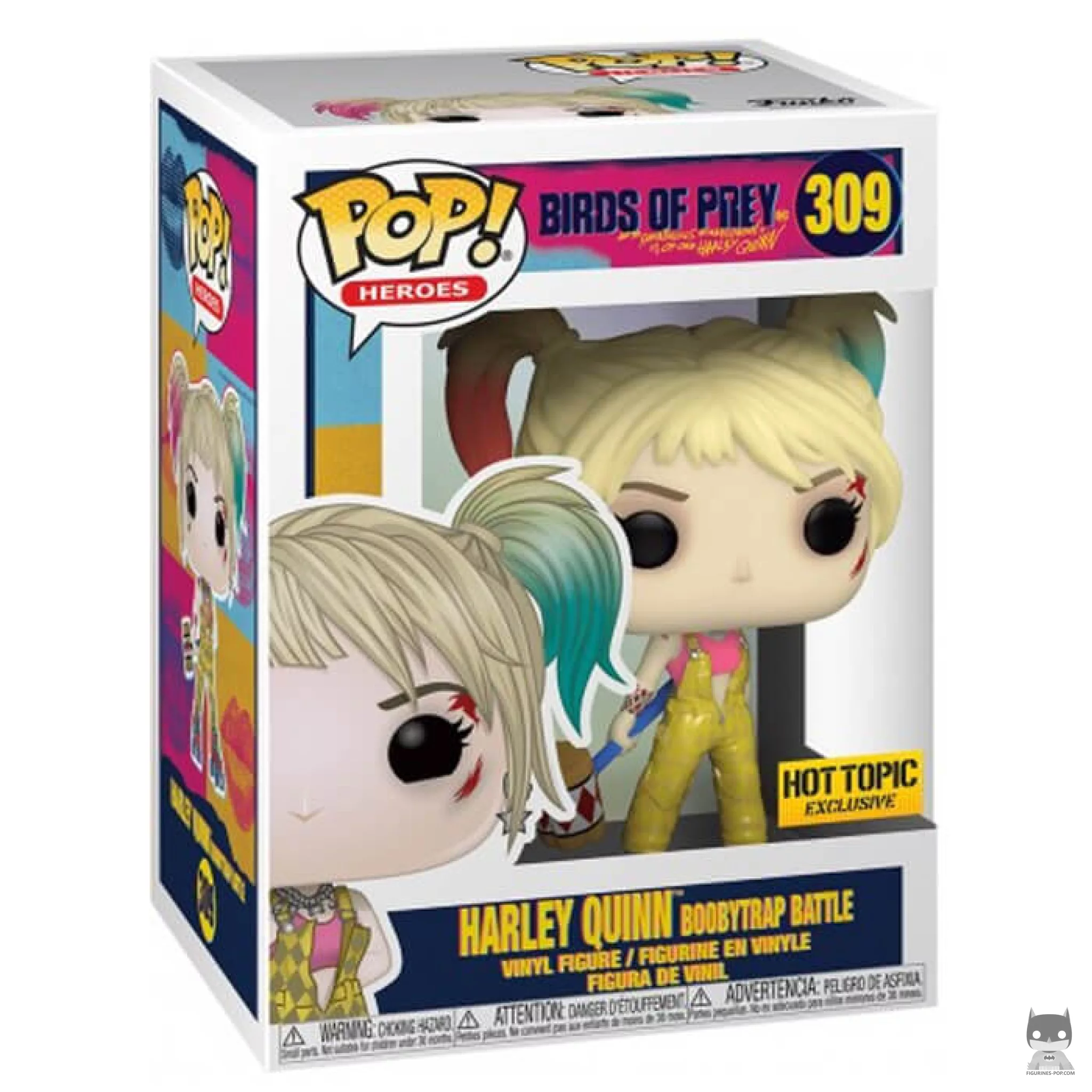 Harley Quinn Boobytrap Battle Funko Pop! figure in its box