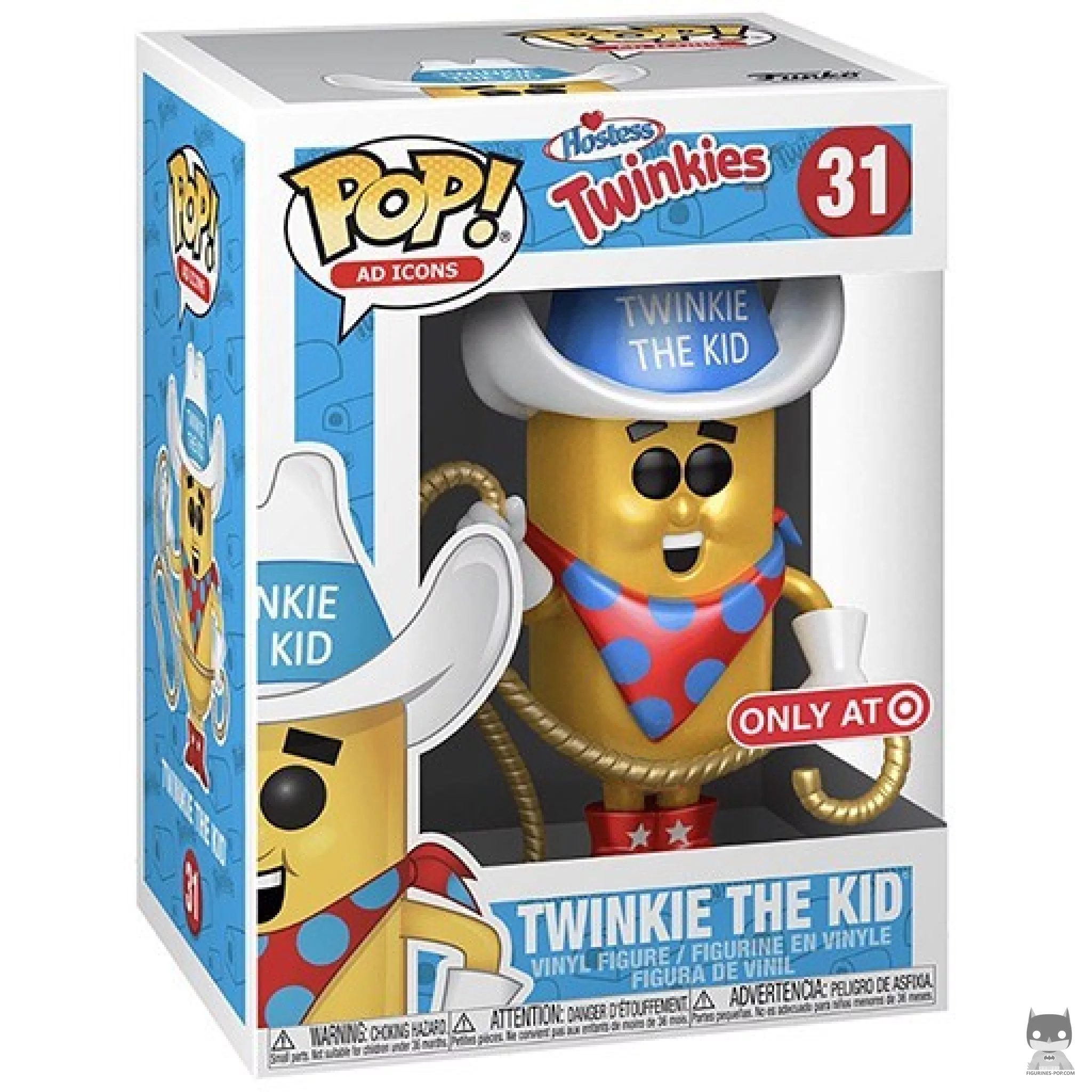 Twinkie the Kid (Metallic) Funko Pop! figure in its box