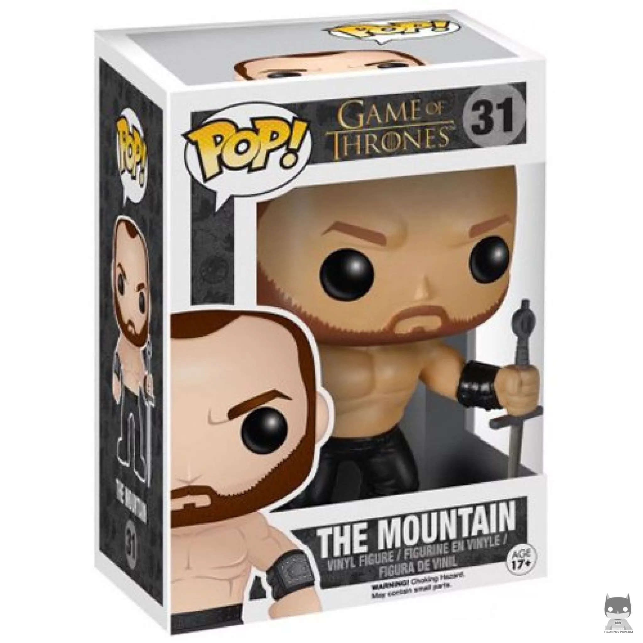 Gregor "The Mountain" Clegane Funko Pop! figure in its box