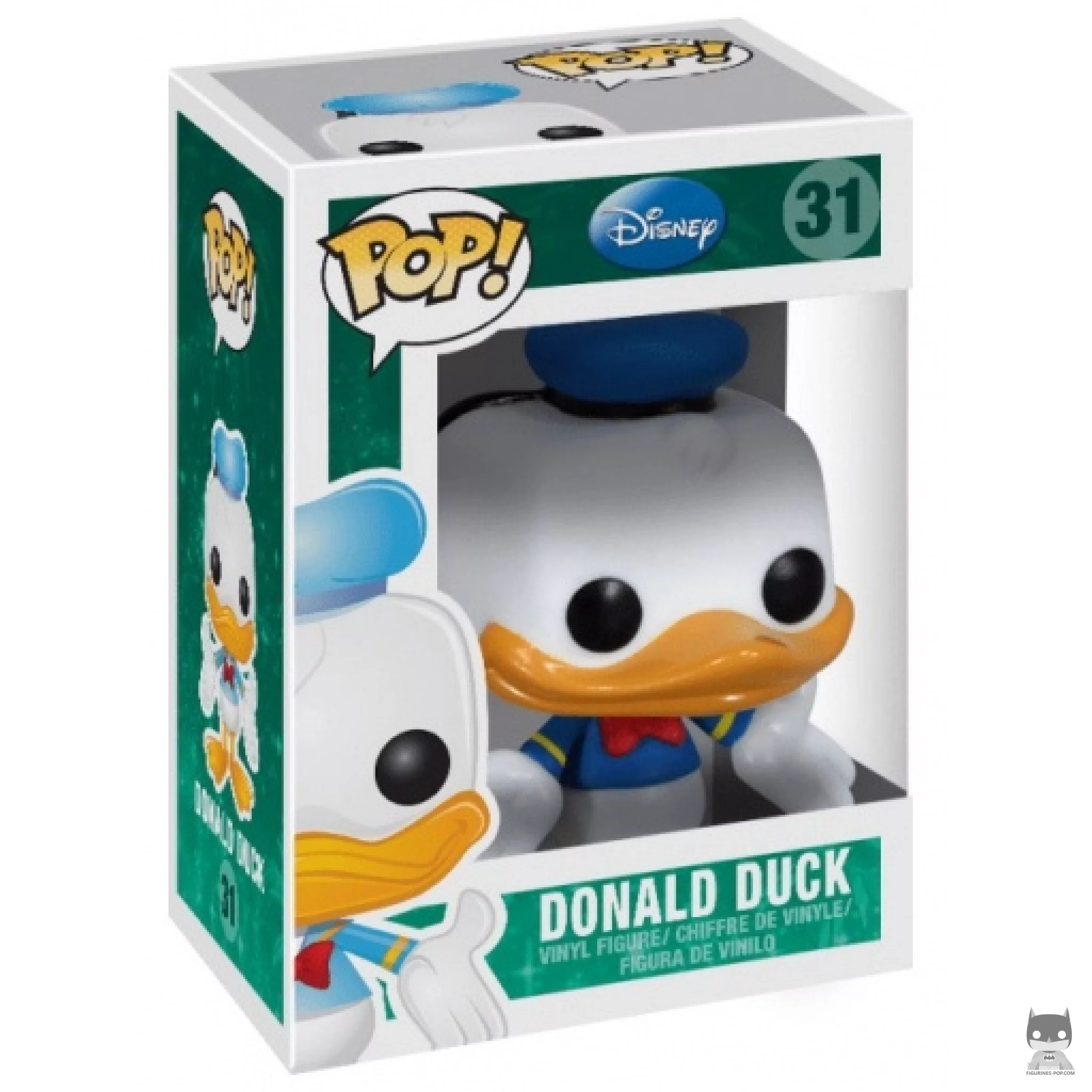 Donald Duck Funko Pop! figure in its box