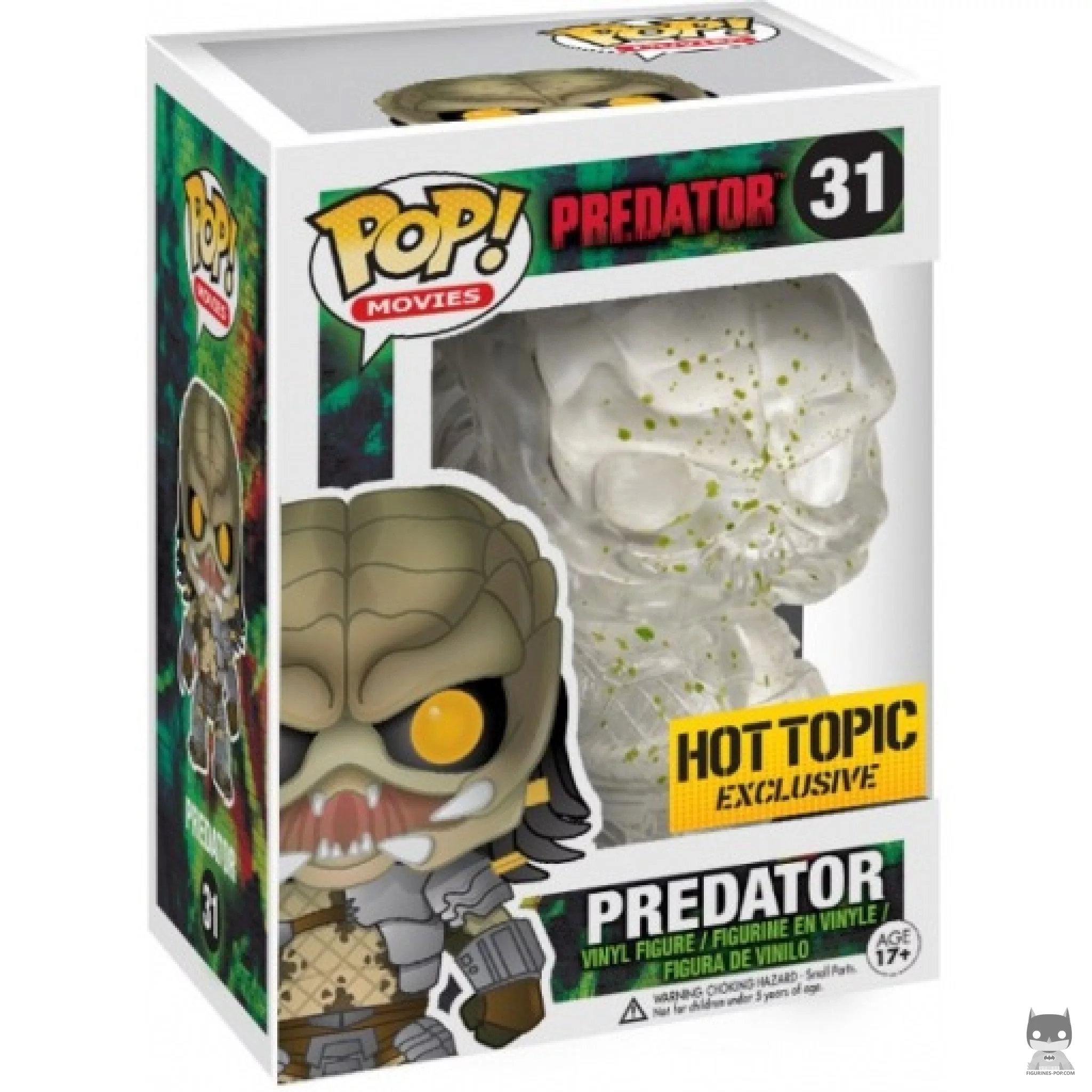 Predator (Bloody & Translucent) Funko Pop! figure in its box