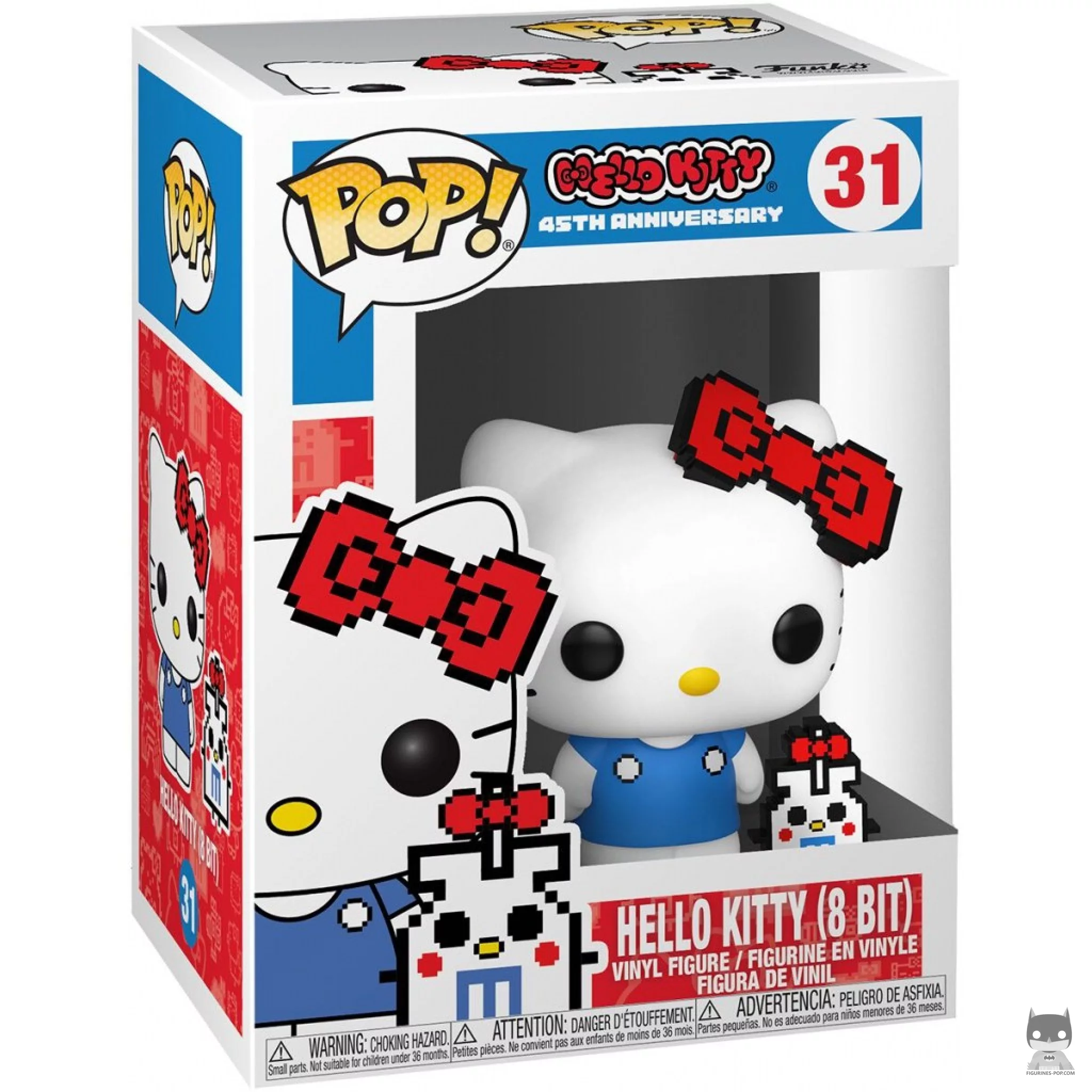 Hello Kitty (8-Bit) Funko Pop! figure in its box