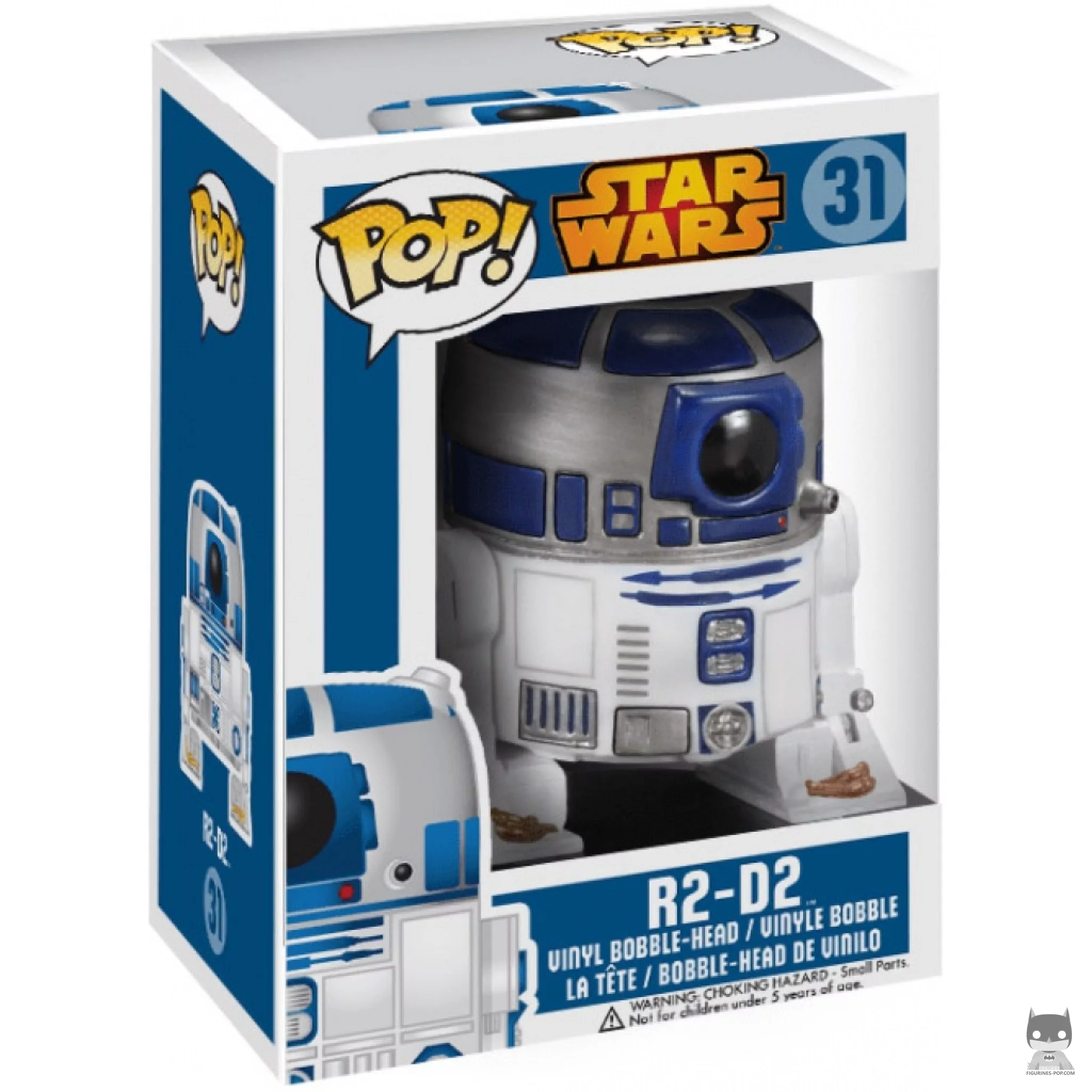 R2-D2 Funko Pop! figure in its box