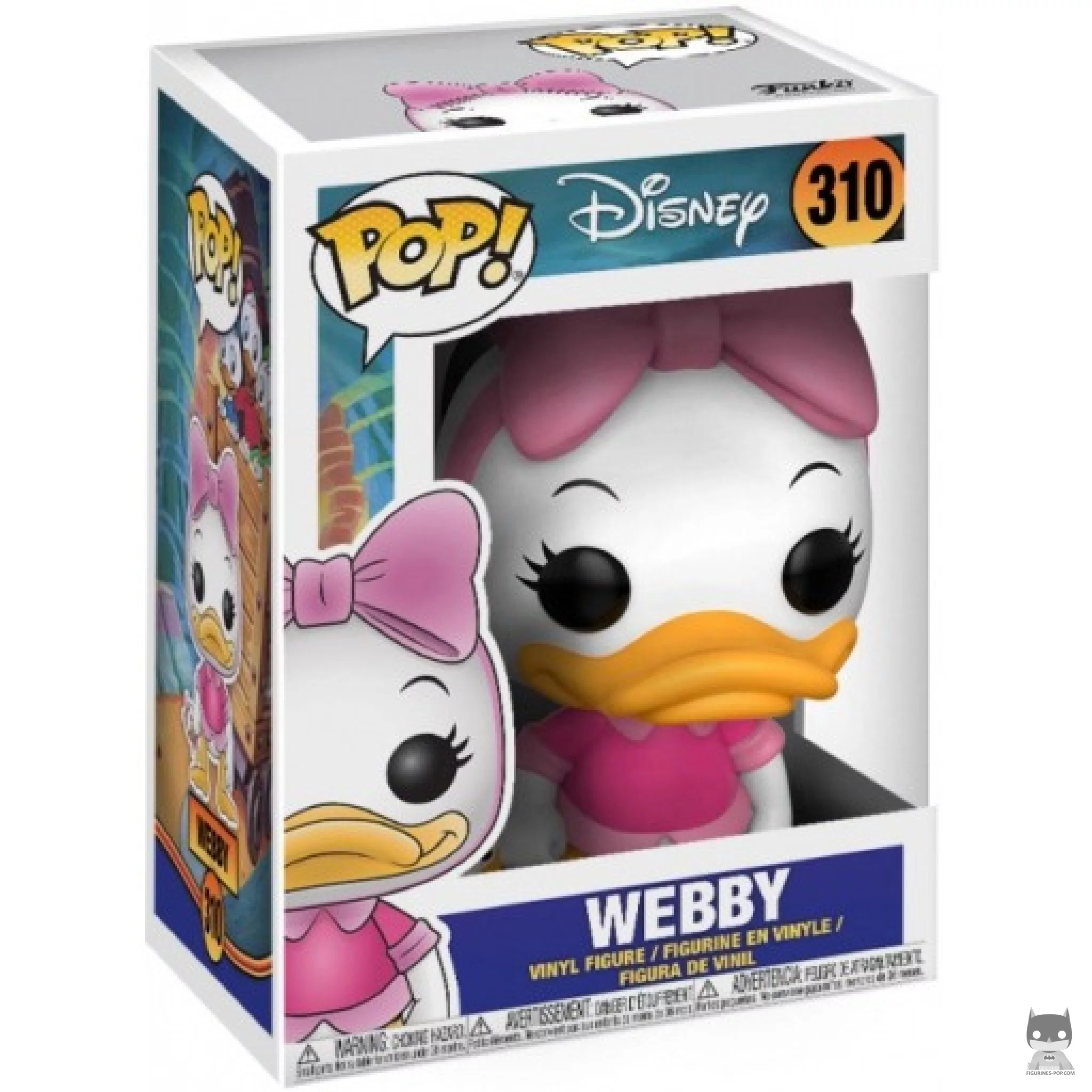 Webbigail Duck Funko Pop! figure in its box