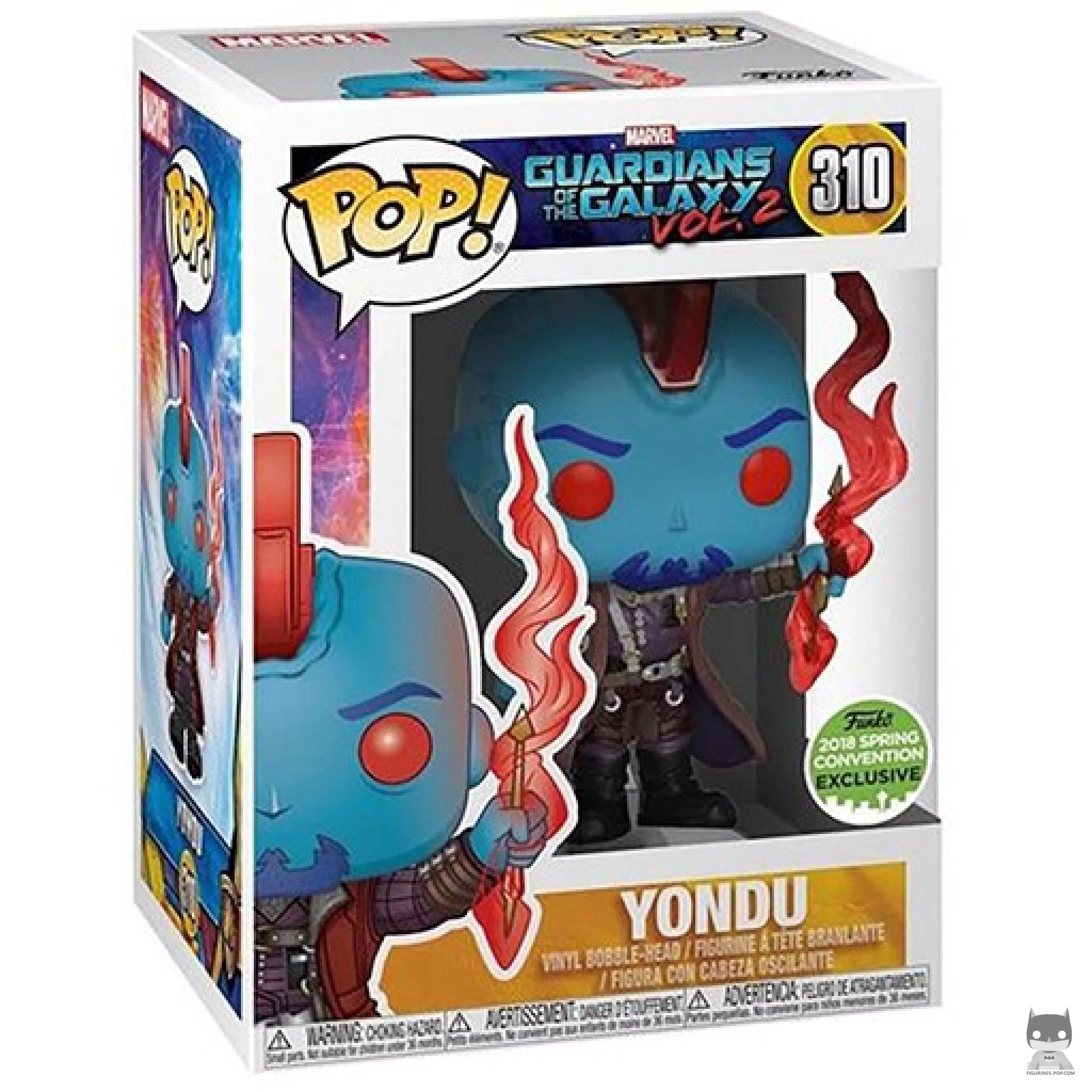 Yondu Funko Pop! figure in its box