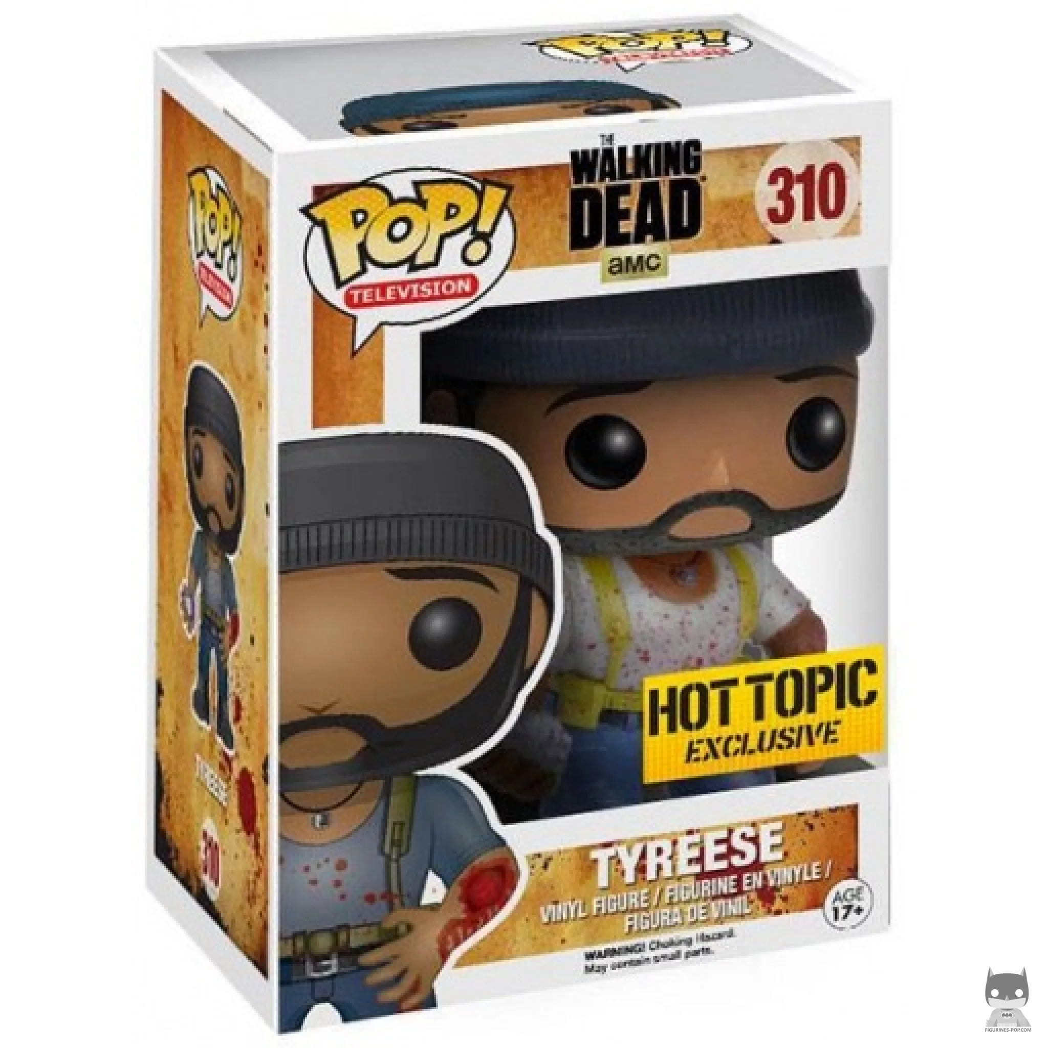 Tyreese Williams with bitten arm (Bloody) Funko Pop! figure in its box