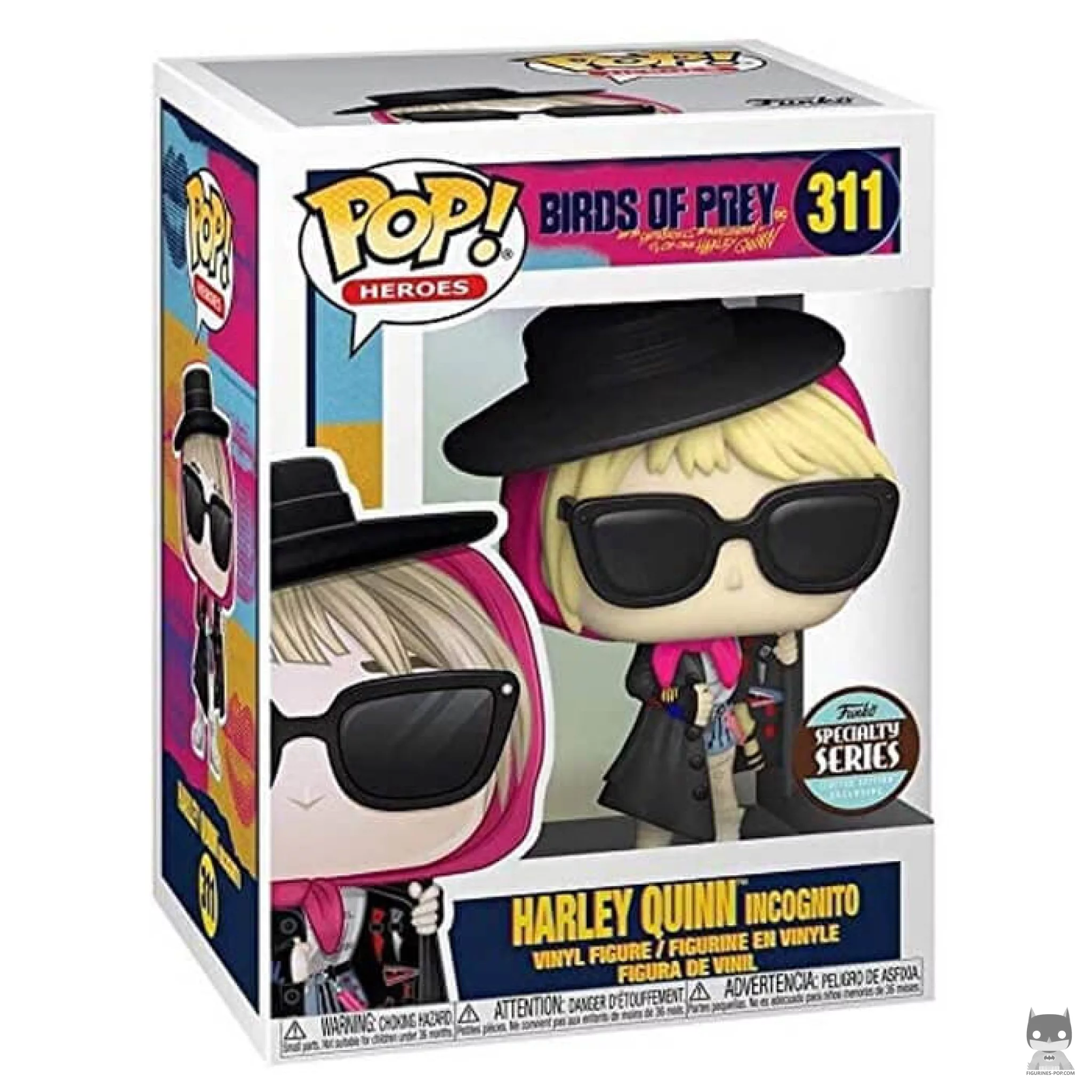 Harley Quinn Incognito Funko Pop! figure in its box